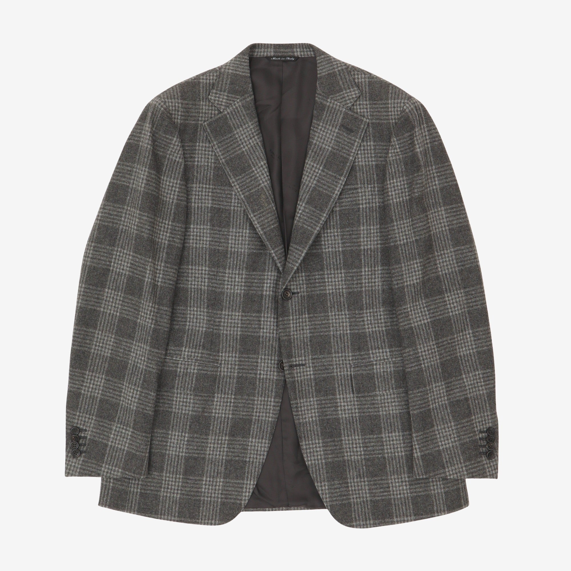 Glen Check Wool Blazer