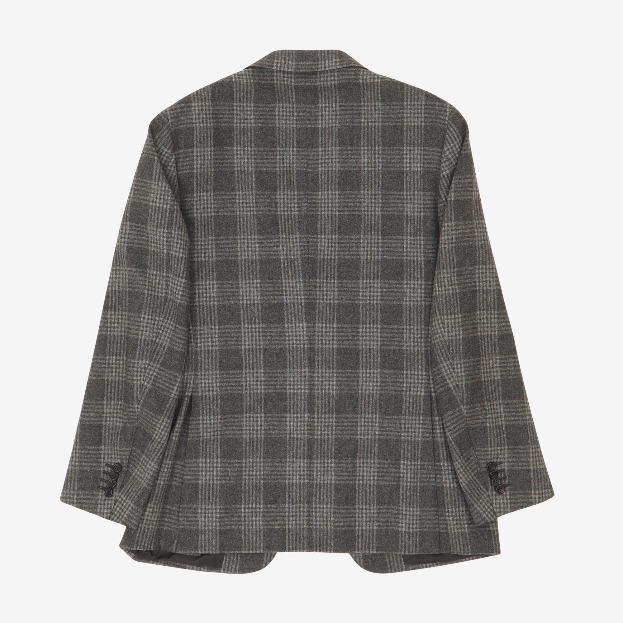 Glen Check Wool Blazer