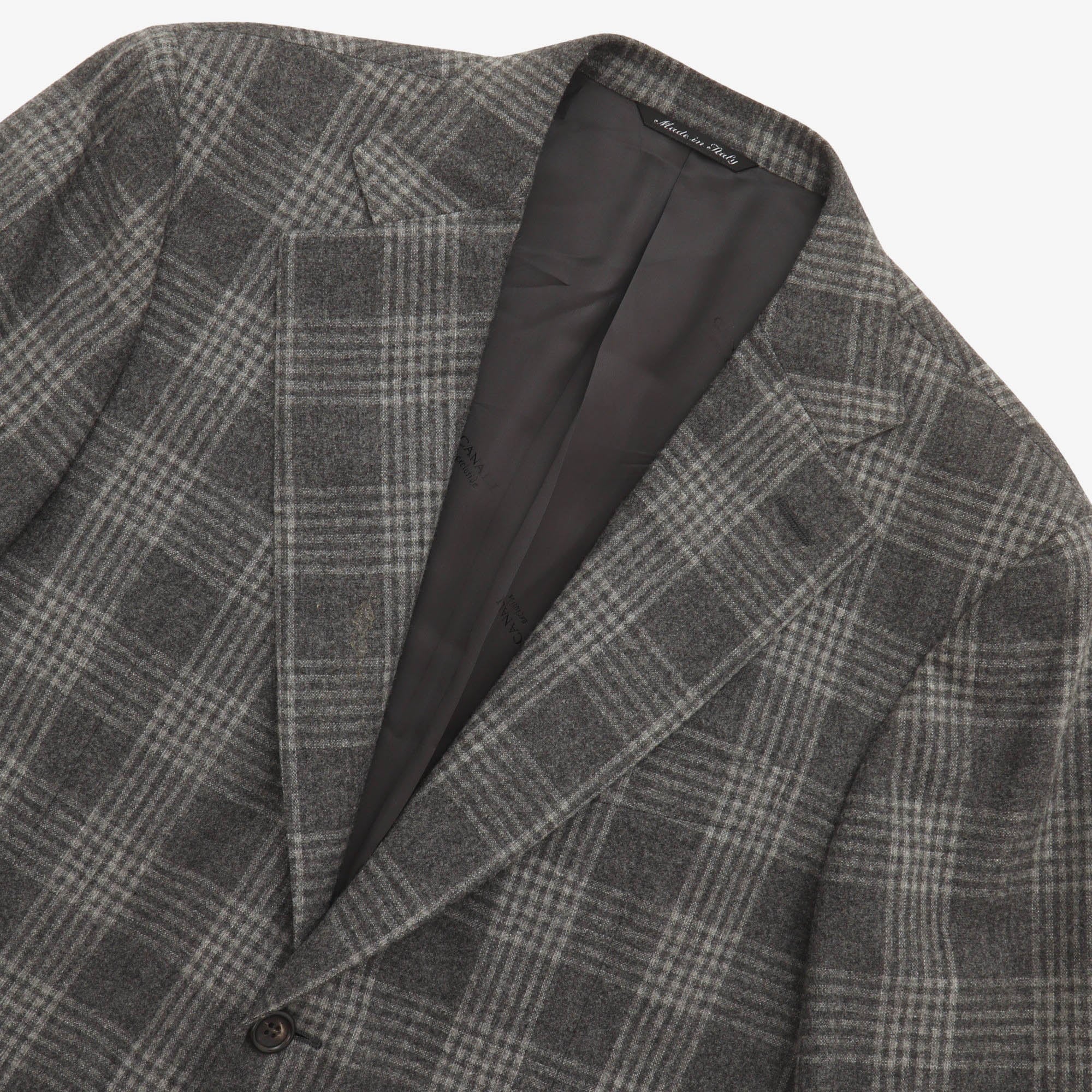 Glen Check Wool Blazer