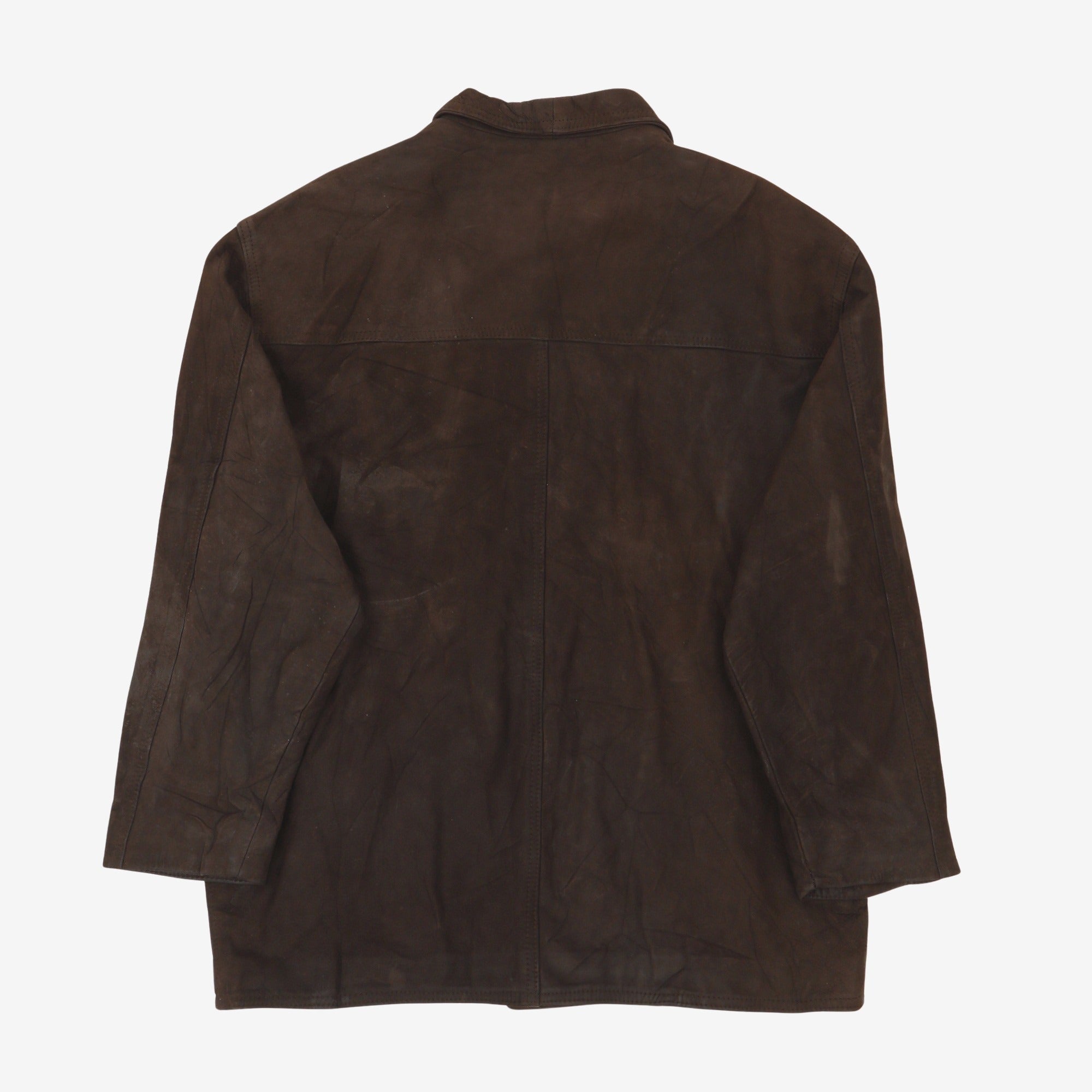 Leather Fireman Jacket (Captain G)