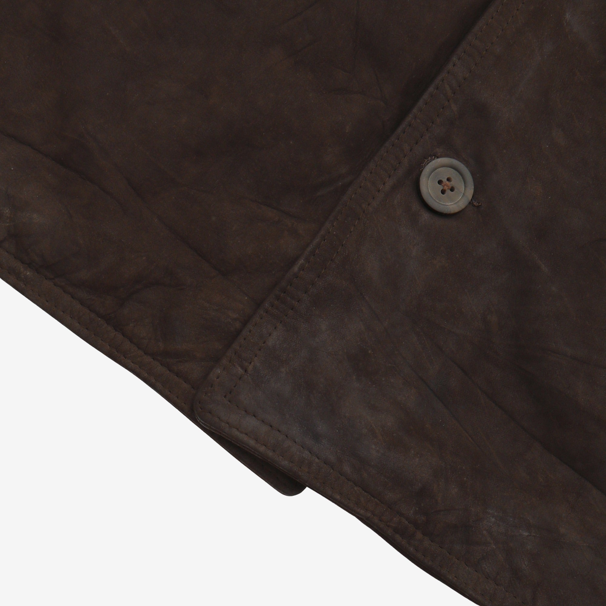 Leather Fireman Jacket (Captain G)