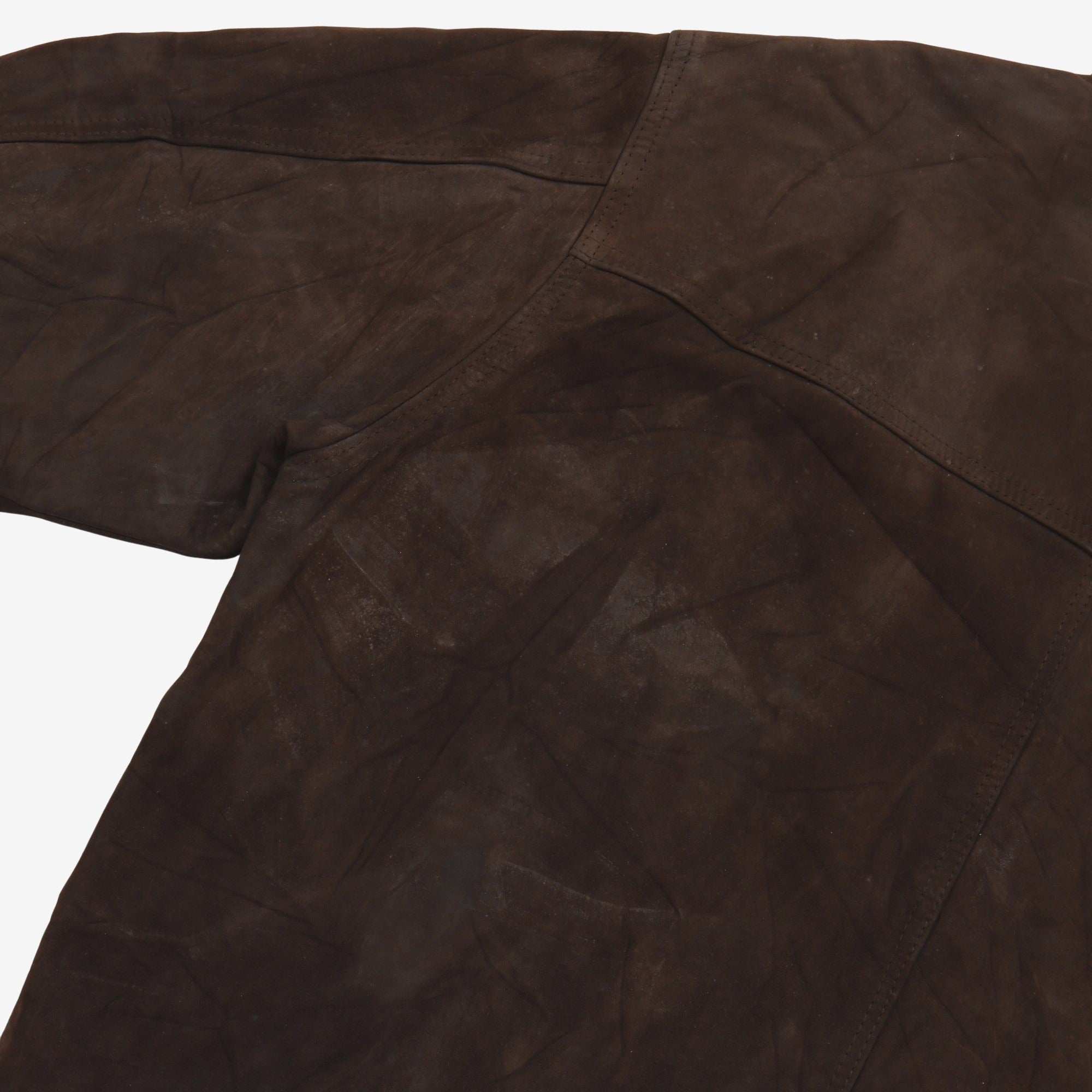 Leather Fireman Jacket (Captain G)