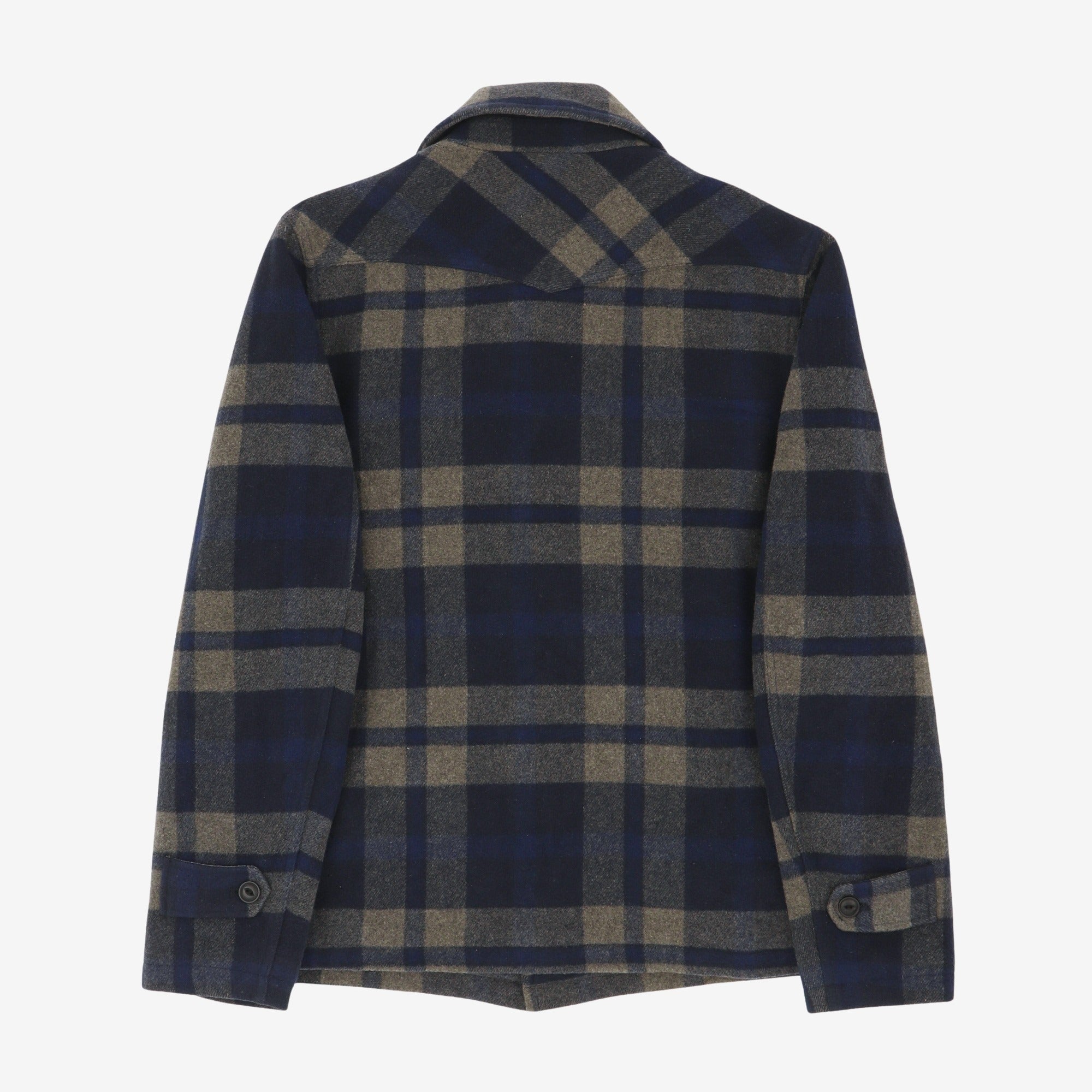 Wool Check Jacket