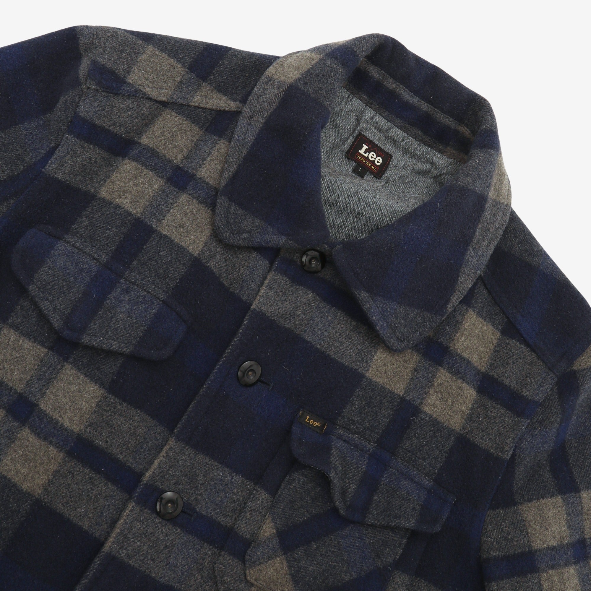 Wool Check Jacket
