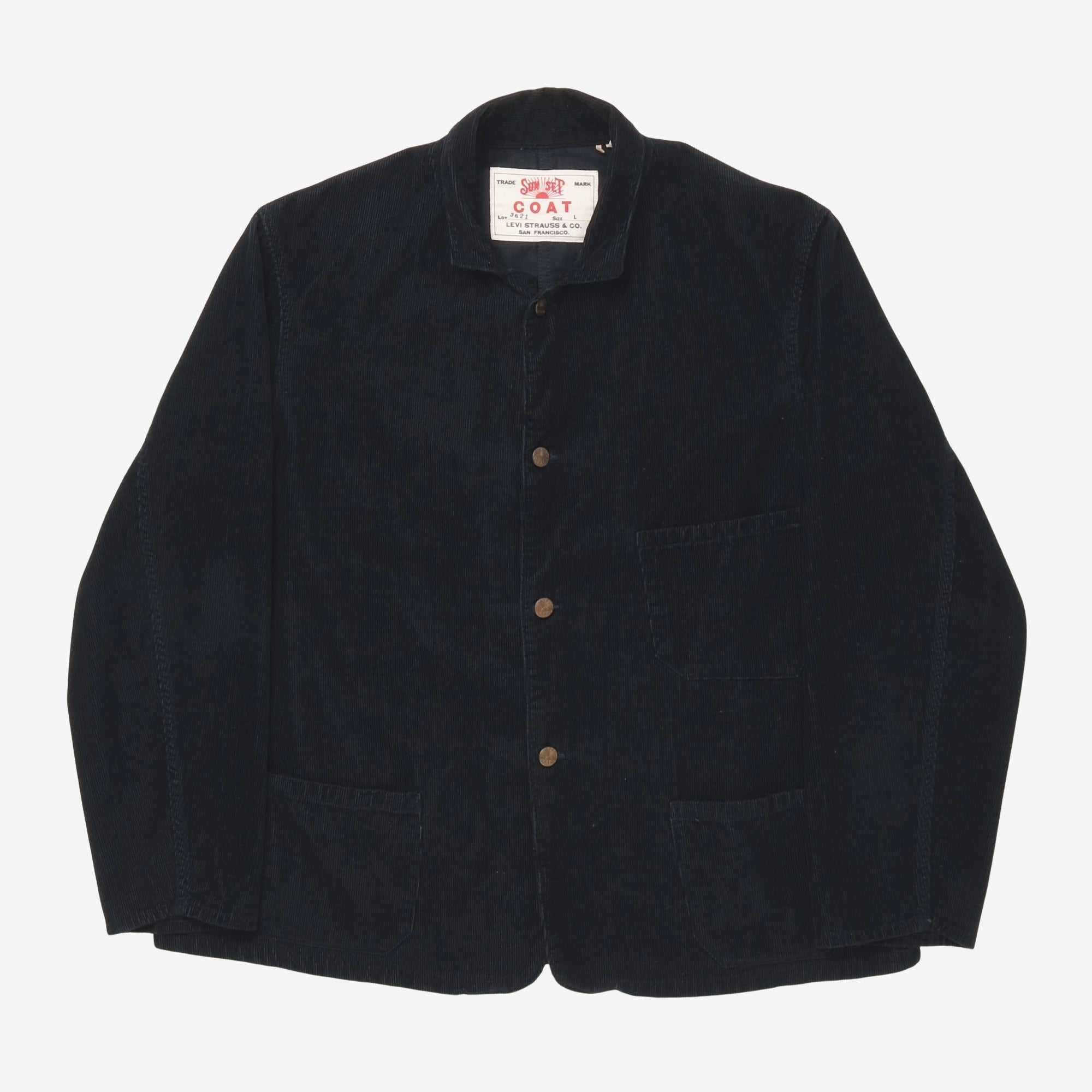 1920s Sunset Corduroy Coat