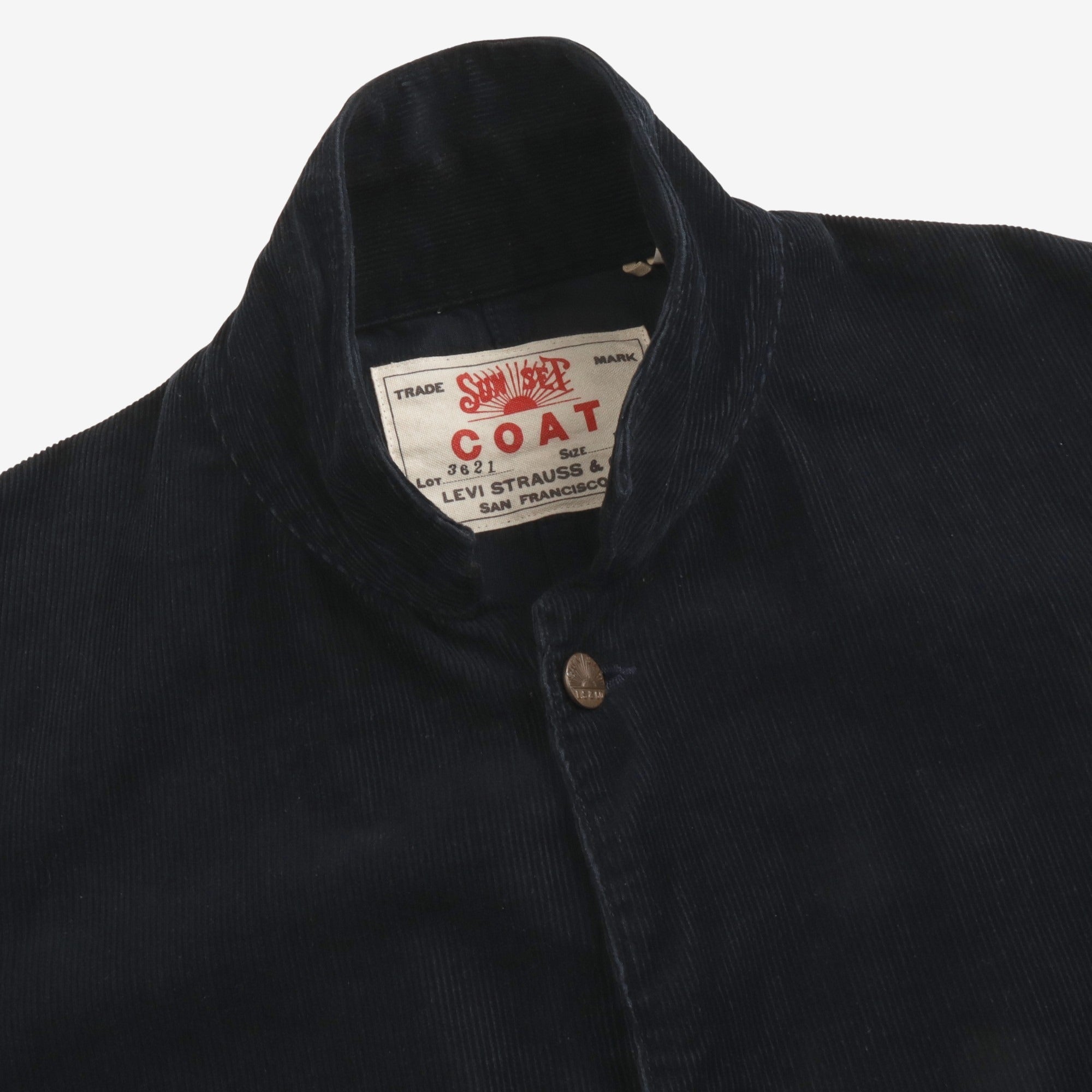 1920s Sunset Corduroy Coat