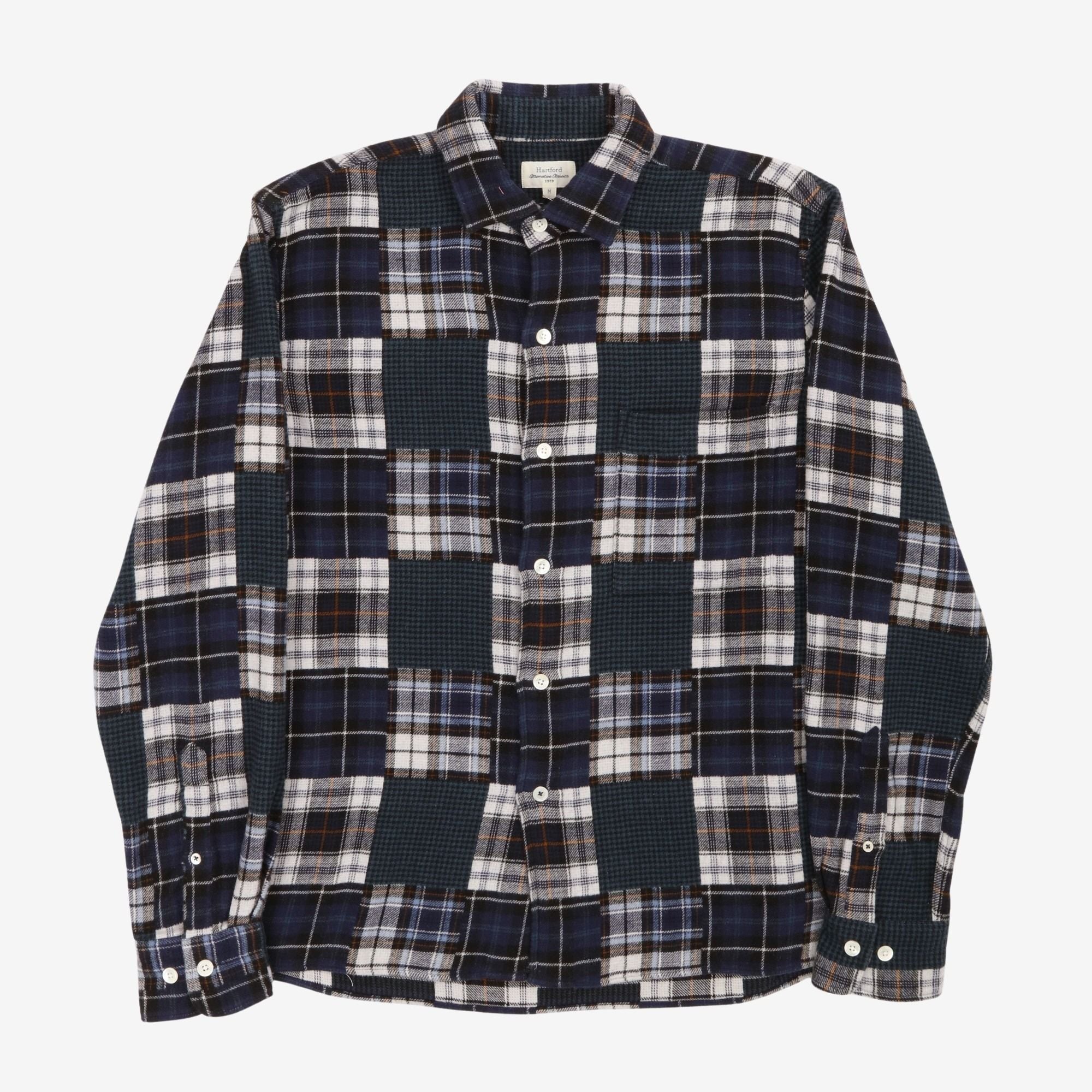 Patt Patchwork Check Shirt