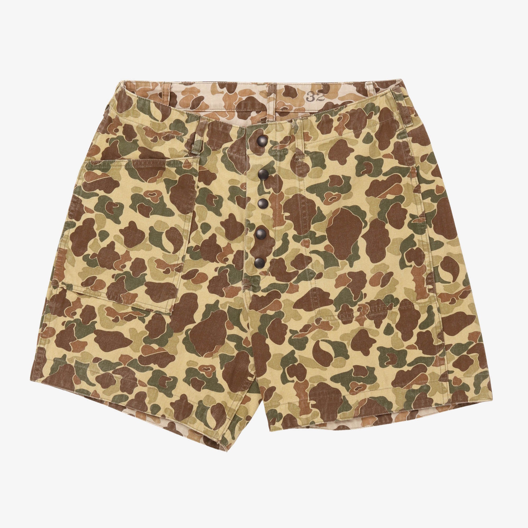 Reversible Camo HBT Shorts