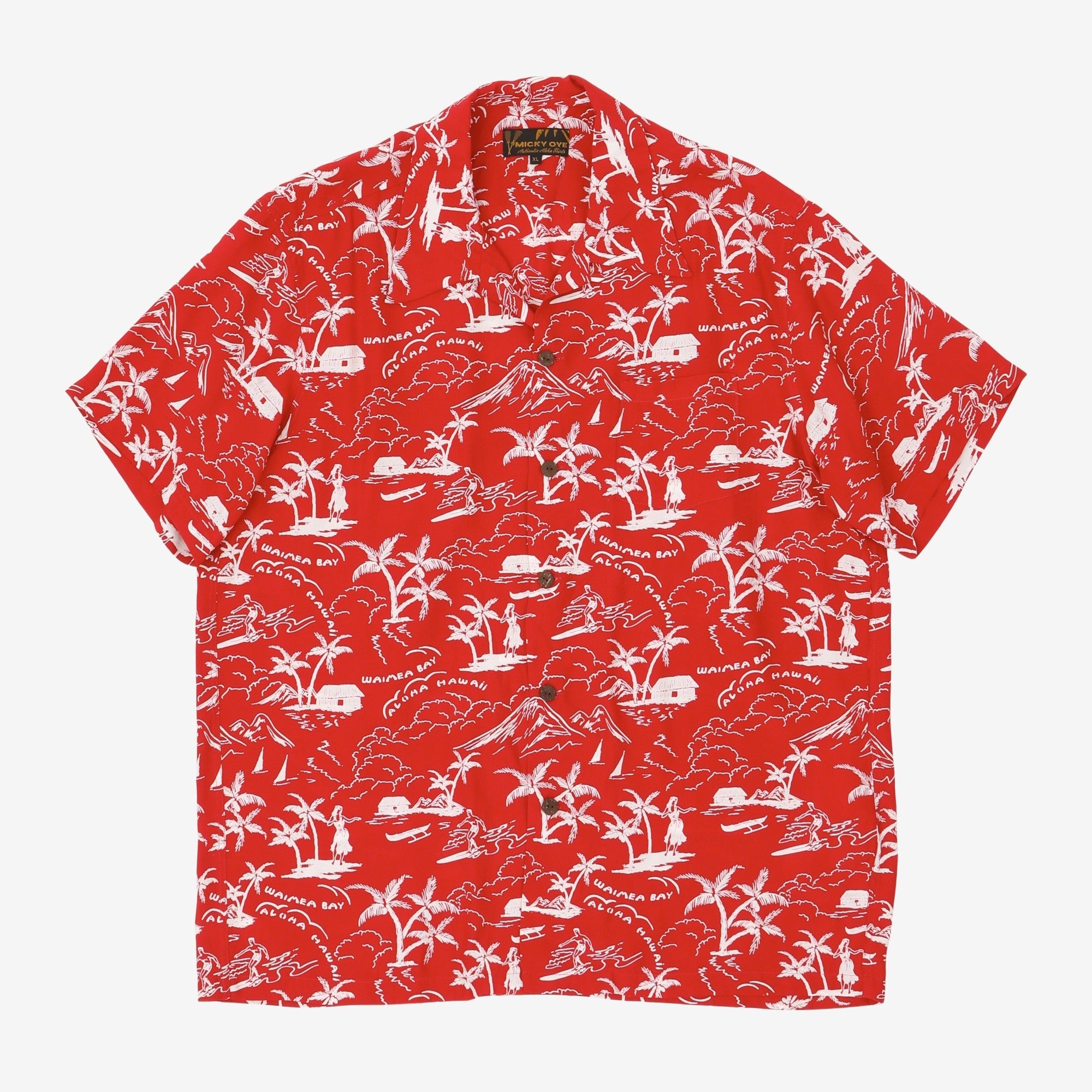 Waimea Bay Aloha Shirt