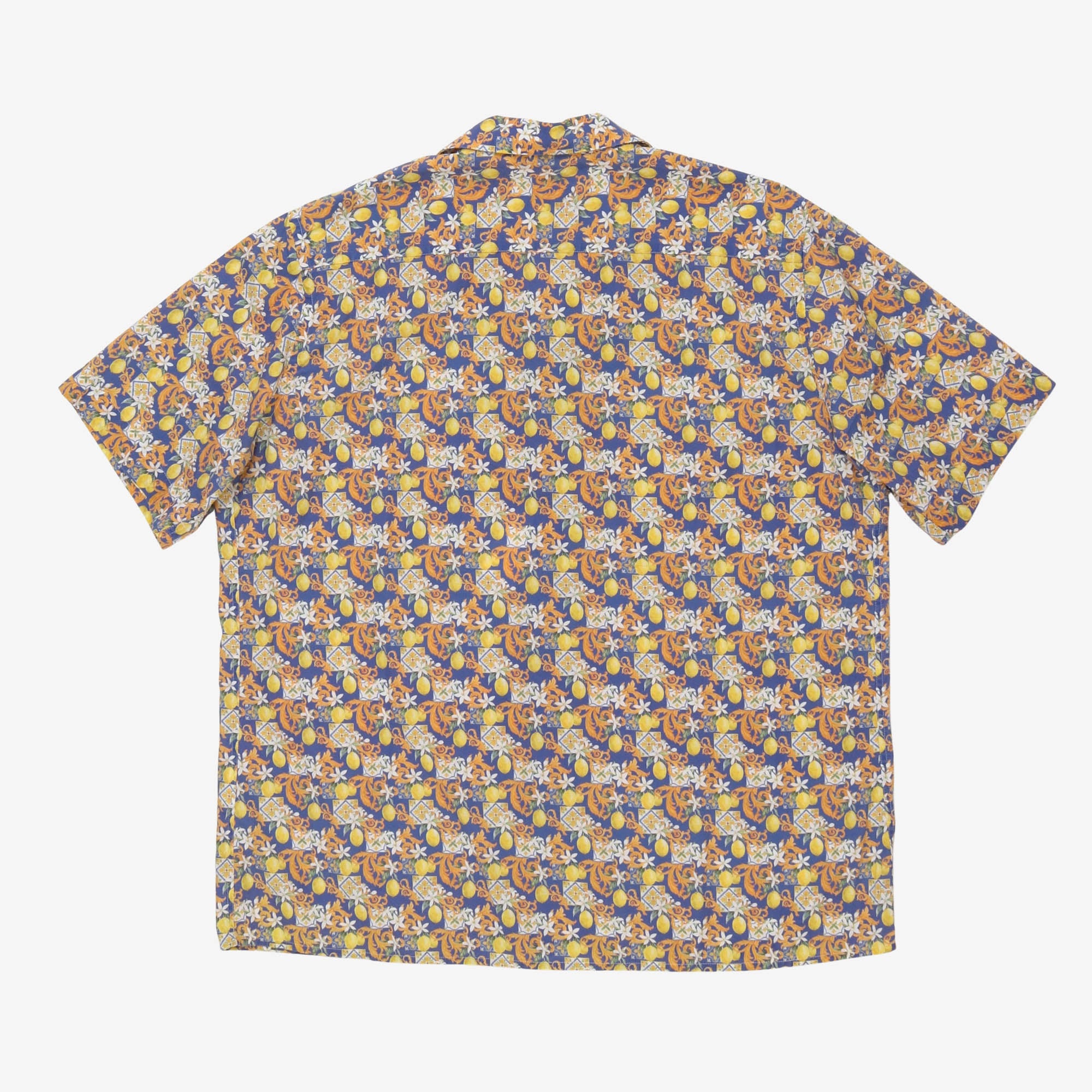 Lemon Camp Collar Shirt