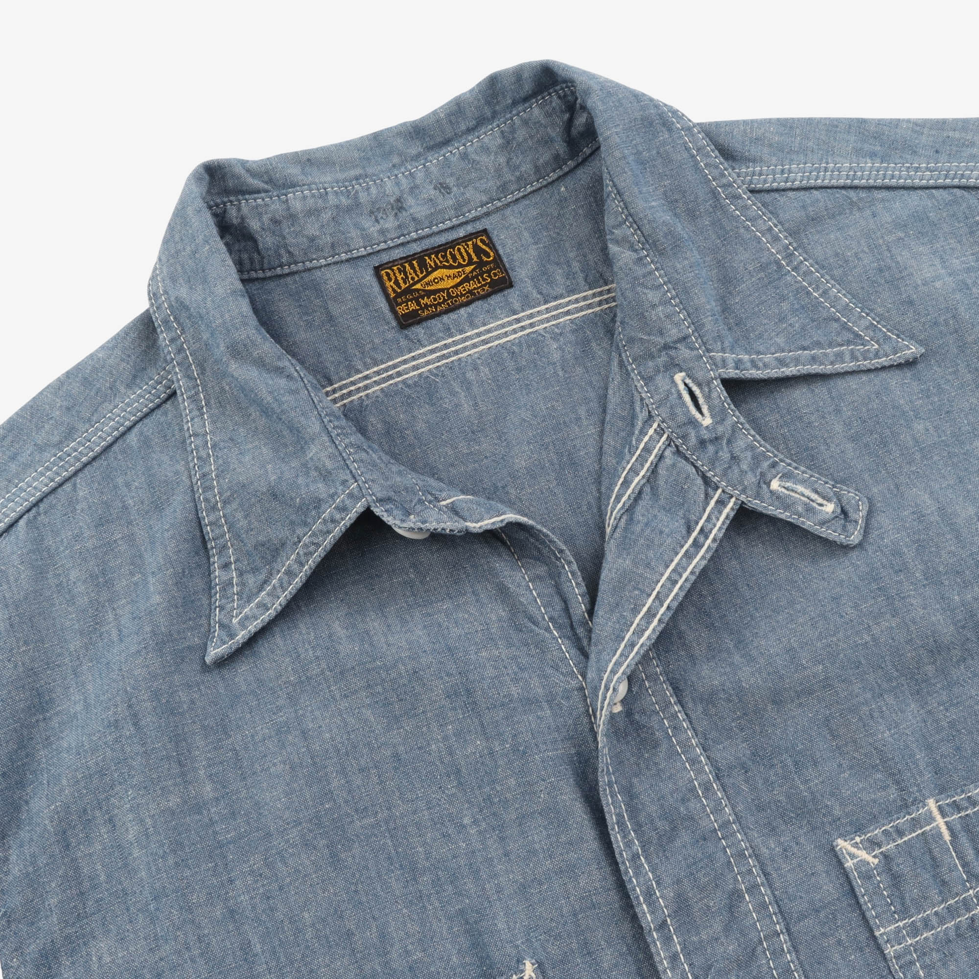 Chambray Serviceman Work Shirt