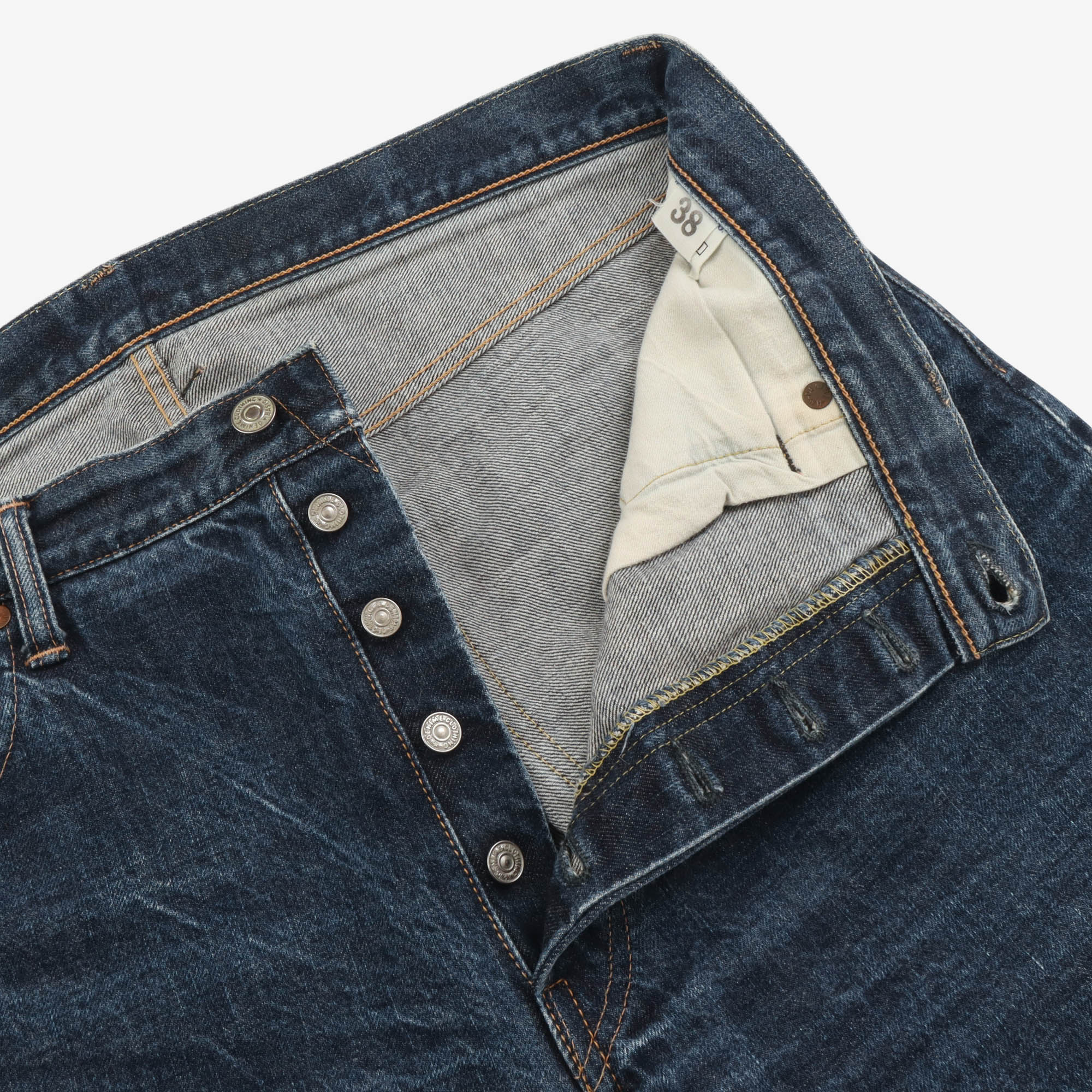 Straight Selvedge Denim (36W x 33L)