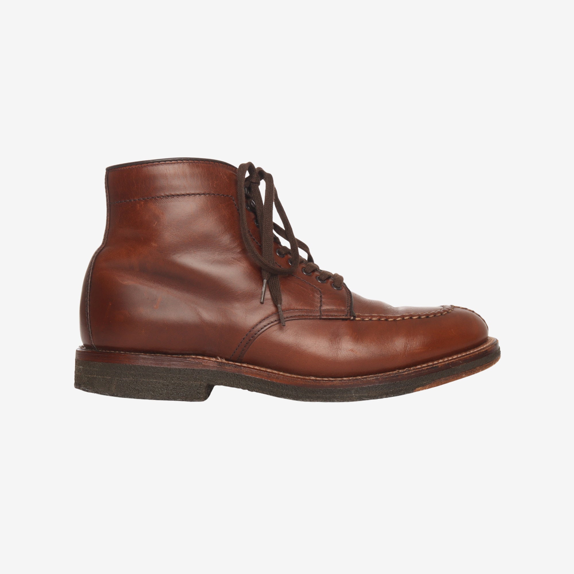 45407 Leather Wing Tip Boots
