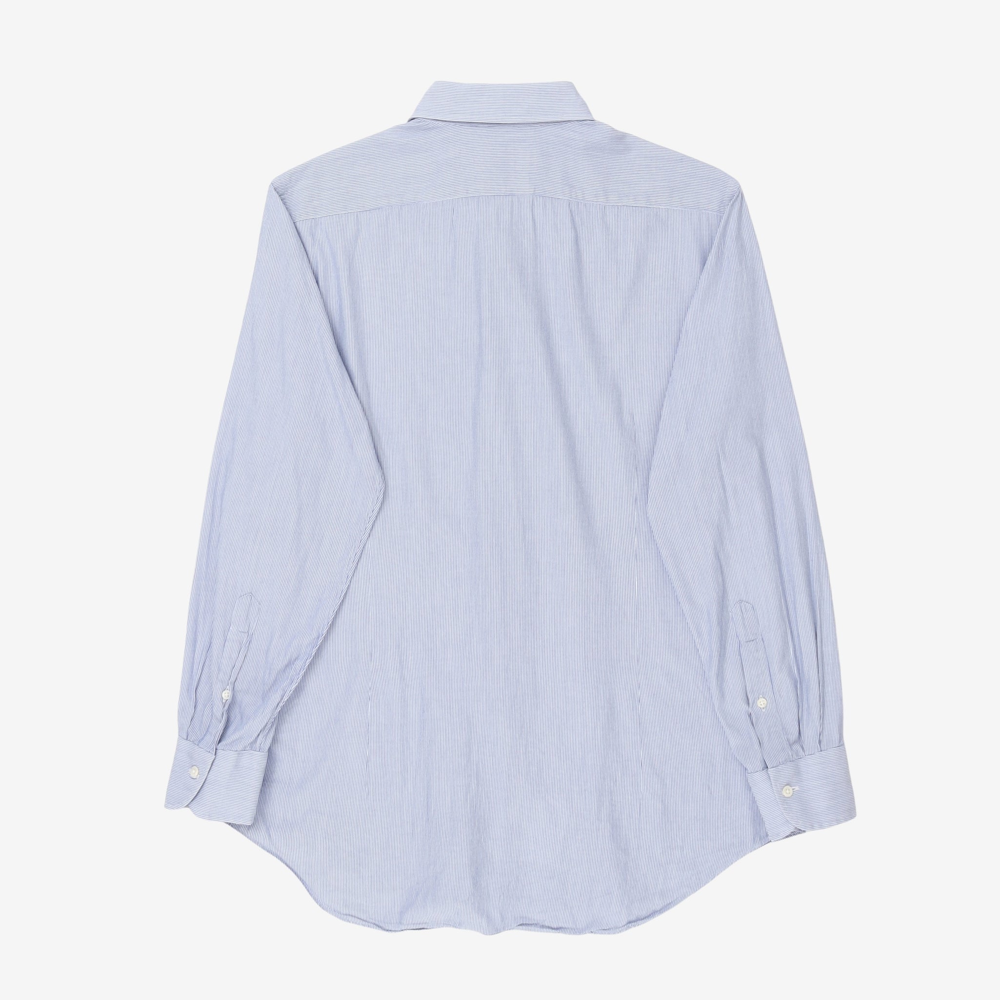 Spread Stripe Collar Shirt