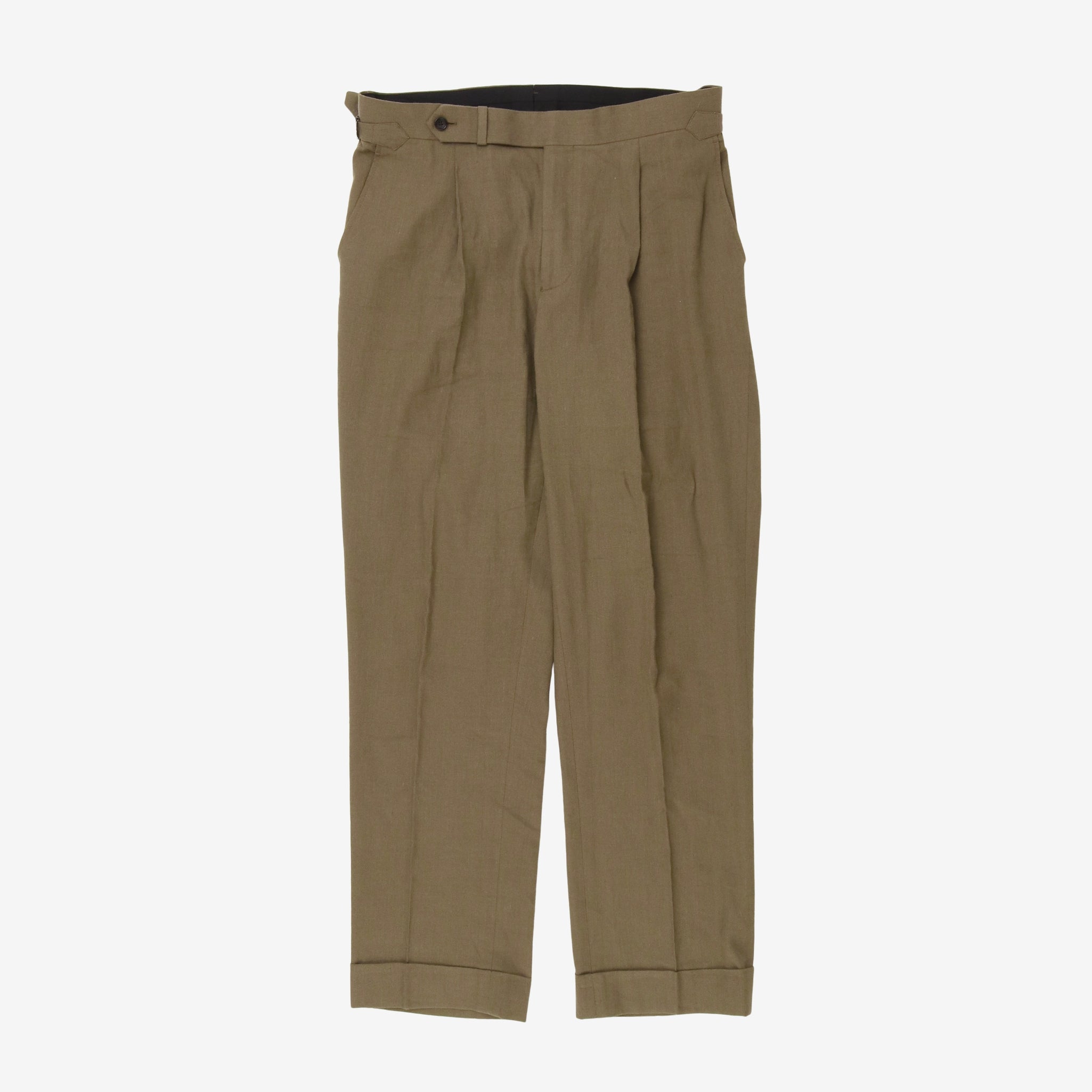 Relaxed High Rise Trousers
