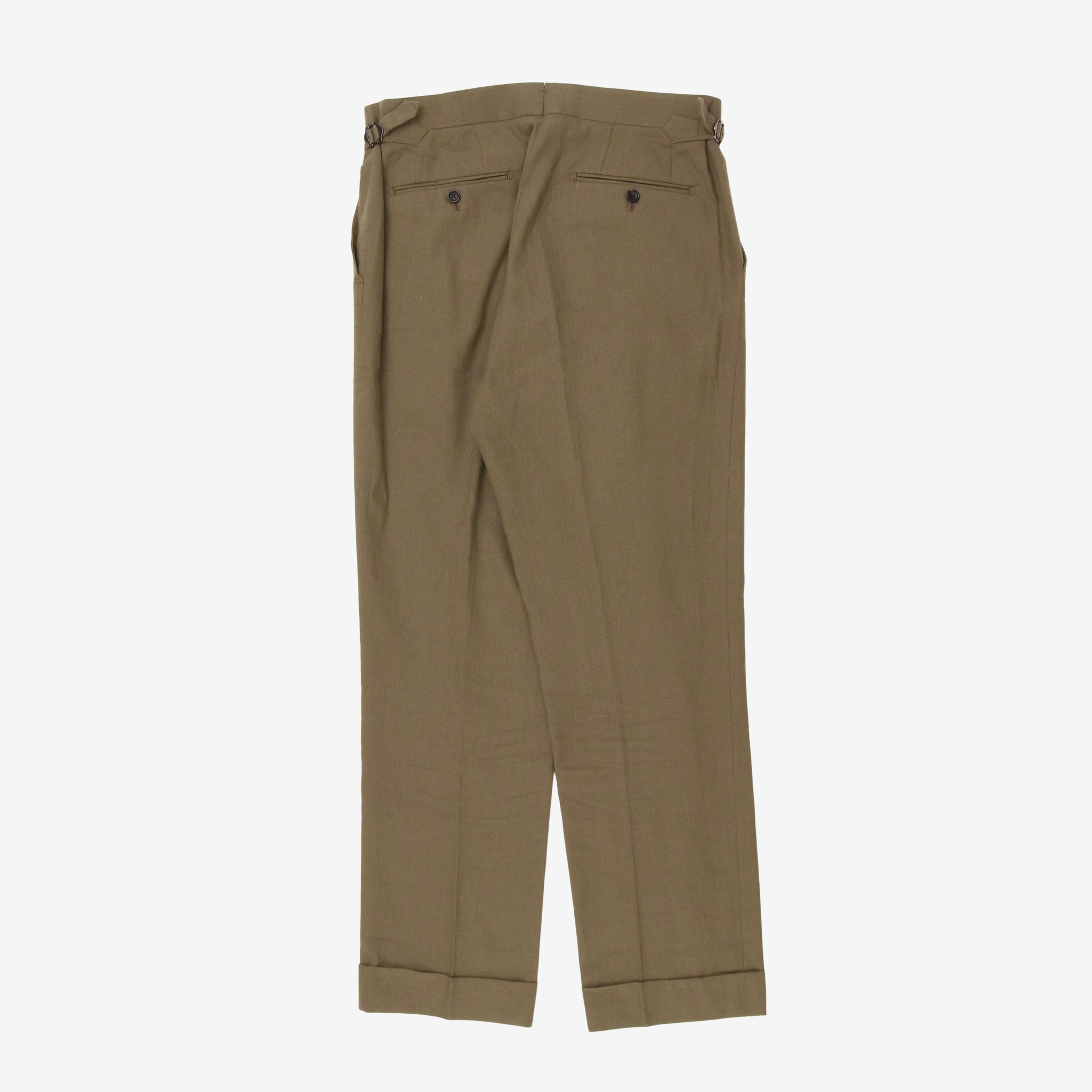 Relaxed High Rise Trousers