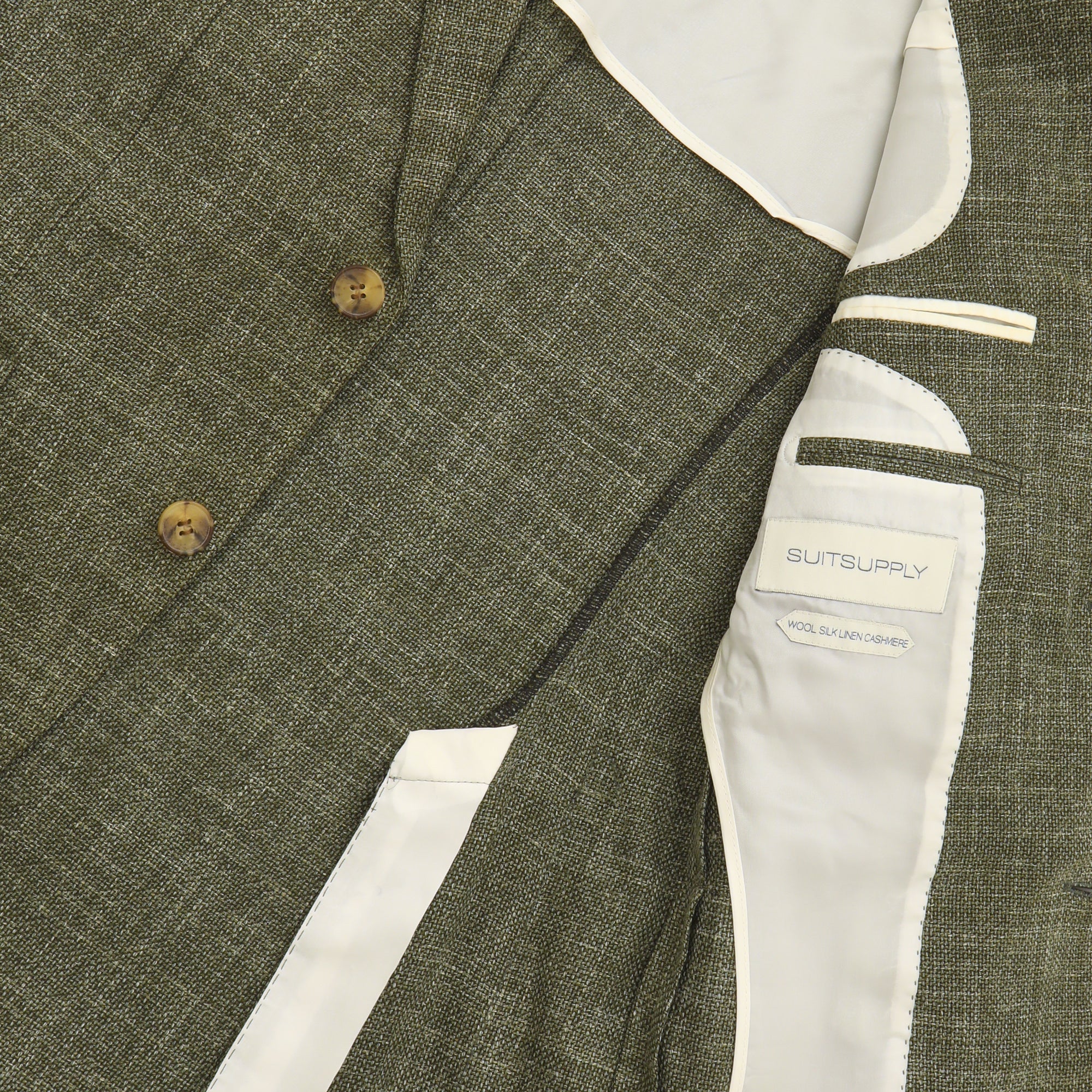 Silk-Cashmere Blend Havana Patch Blazer