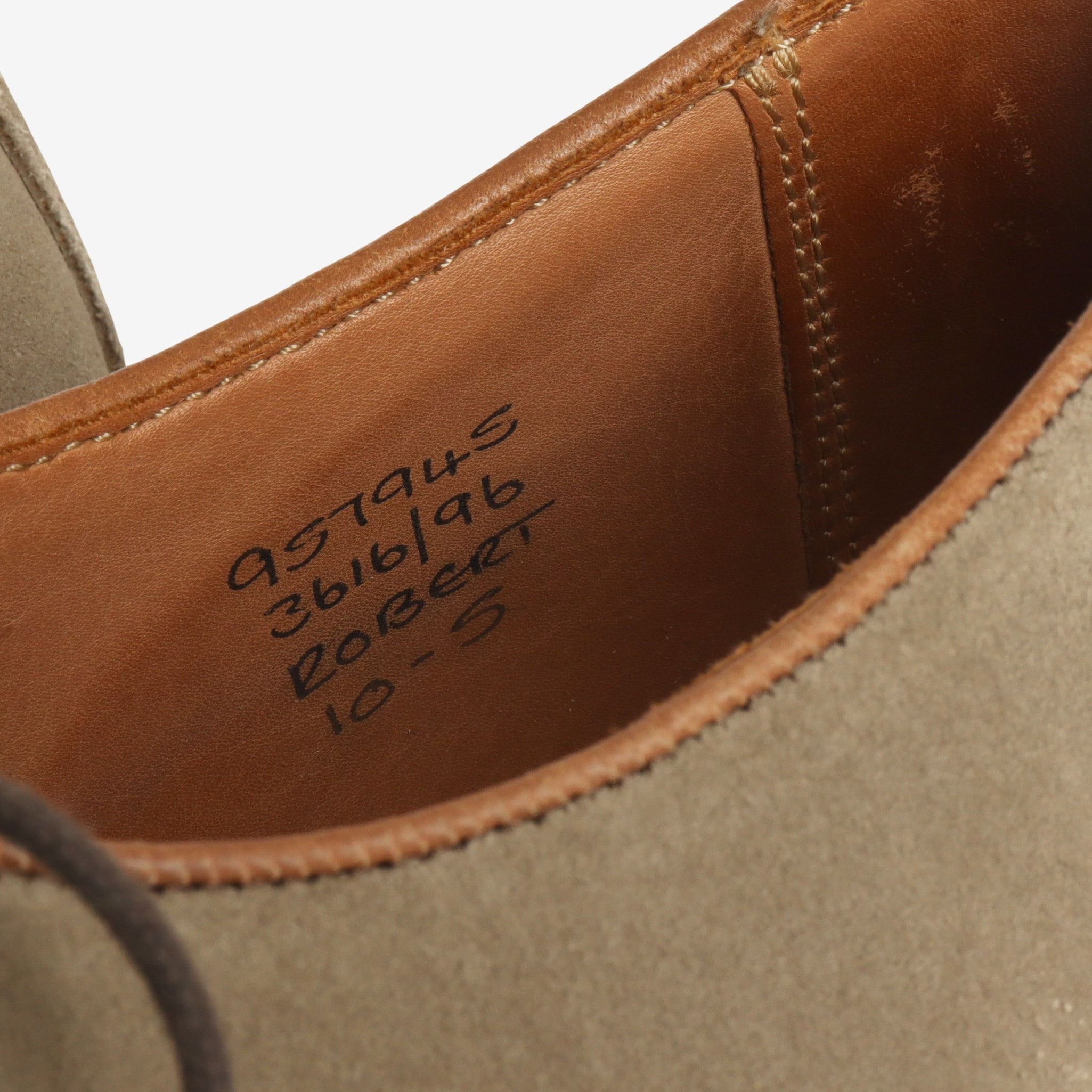 Robert Suede Derby (Peggs & Son)