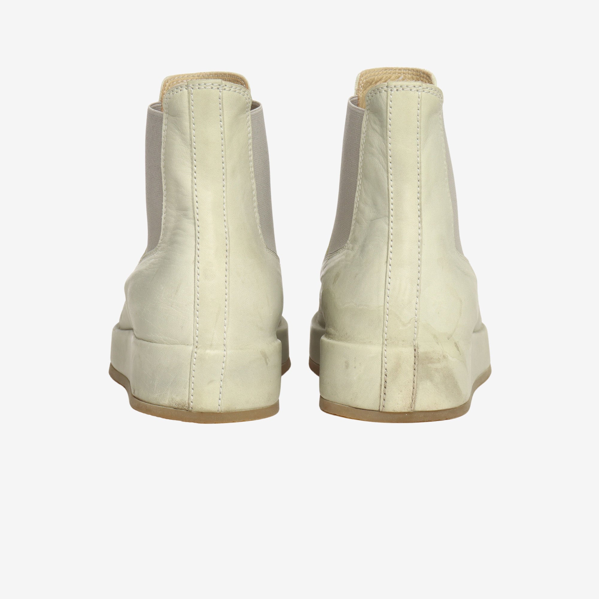 Leather Wrapped Chelsea Boots