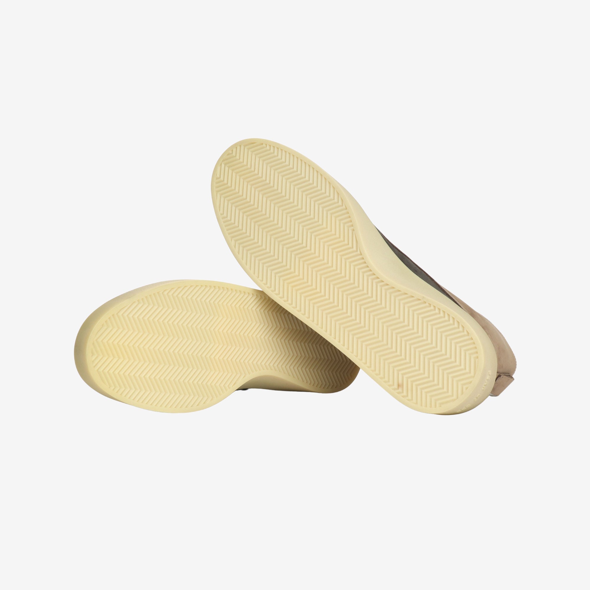 Panelled Nubuck Duck Boots