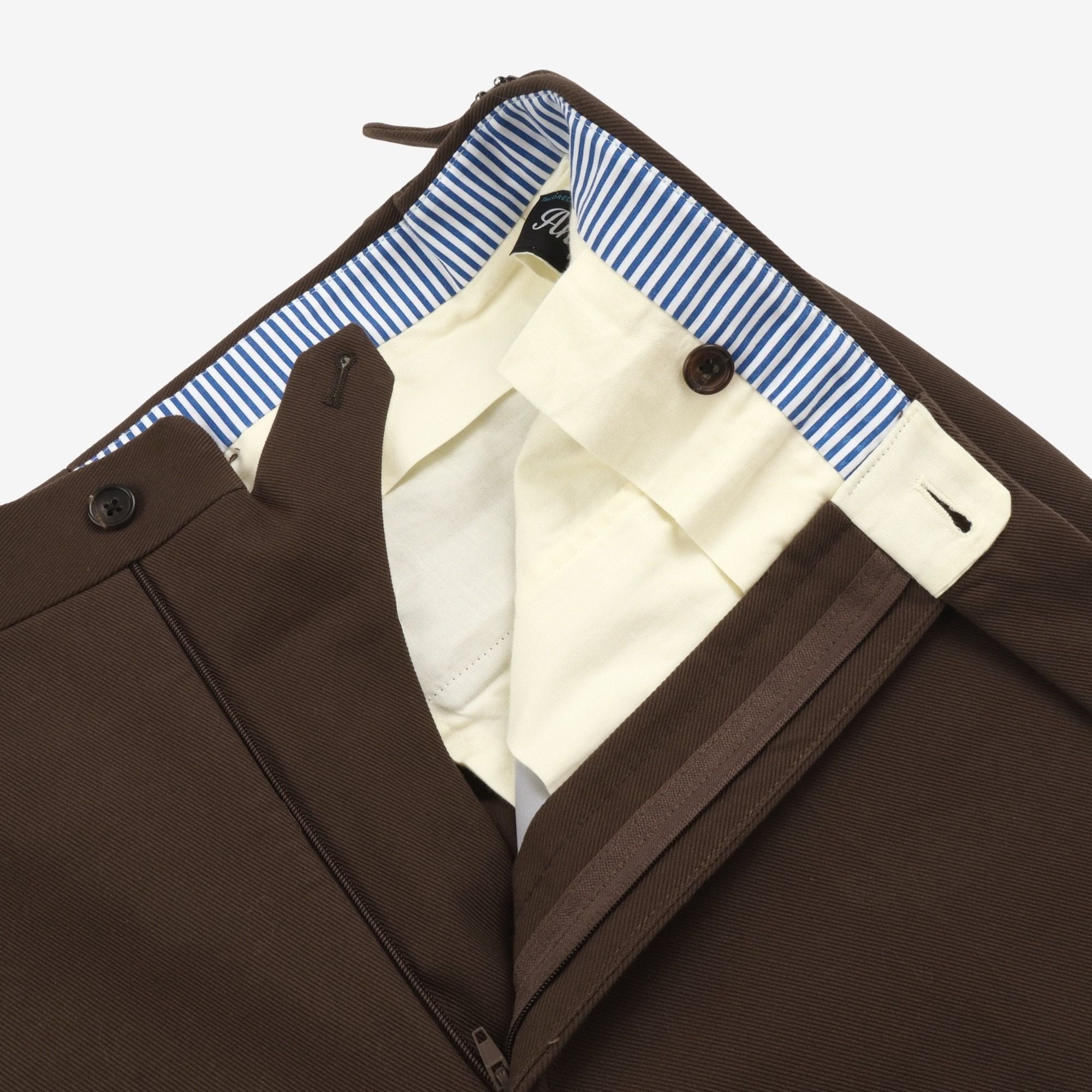 Flat Front Wool Trouser (33W x 31L)