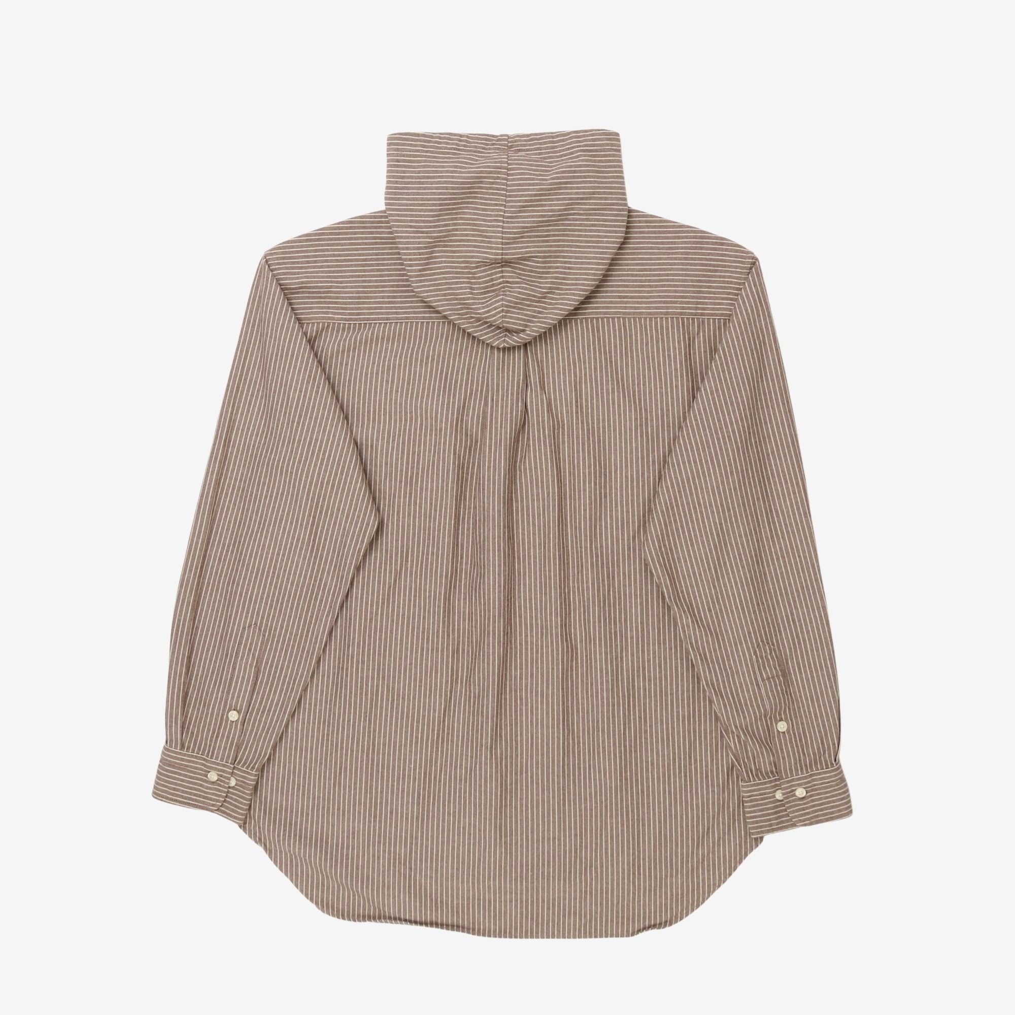 Hooded Stripe Shirt