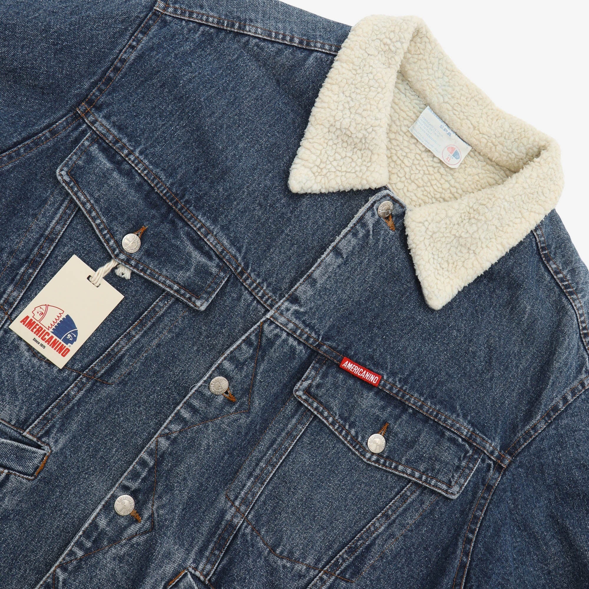 Vintage Sherpa Trucker Jacket