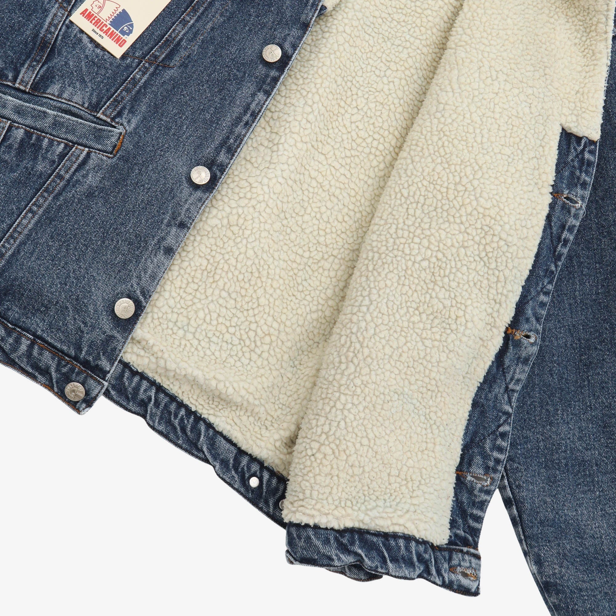 Vintage Sherpa Trucker Jacket