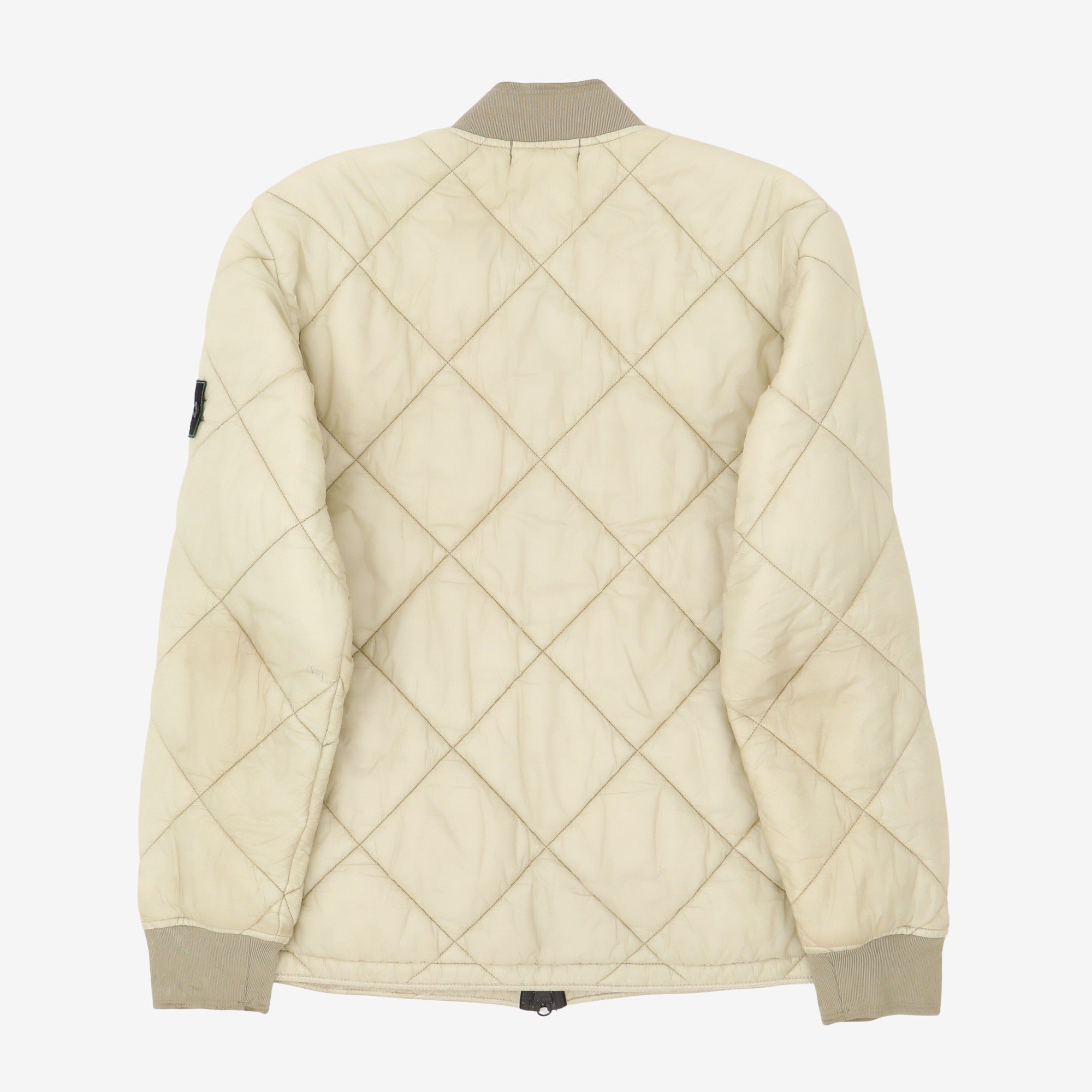 Garment Dyed Quilted Micro Yarn Jacket