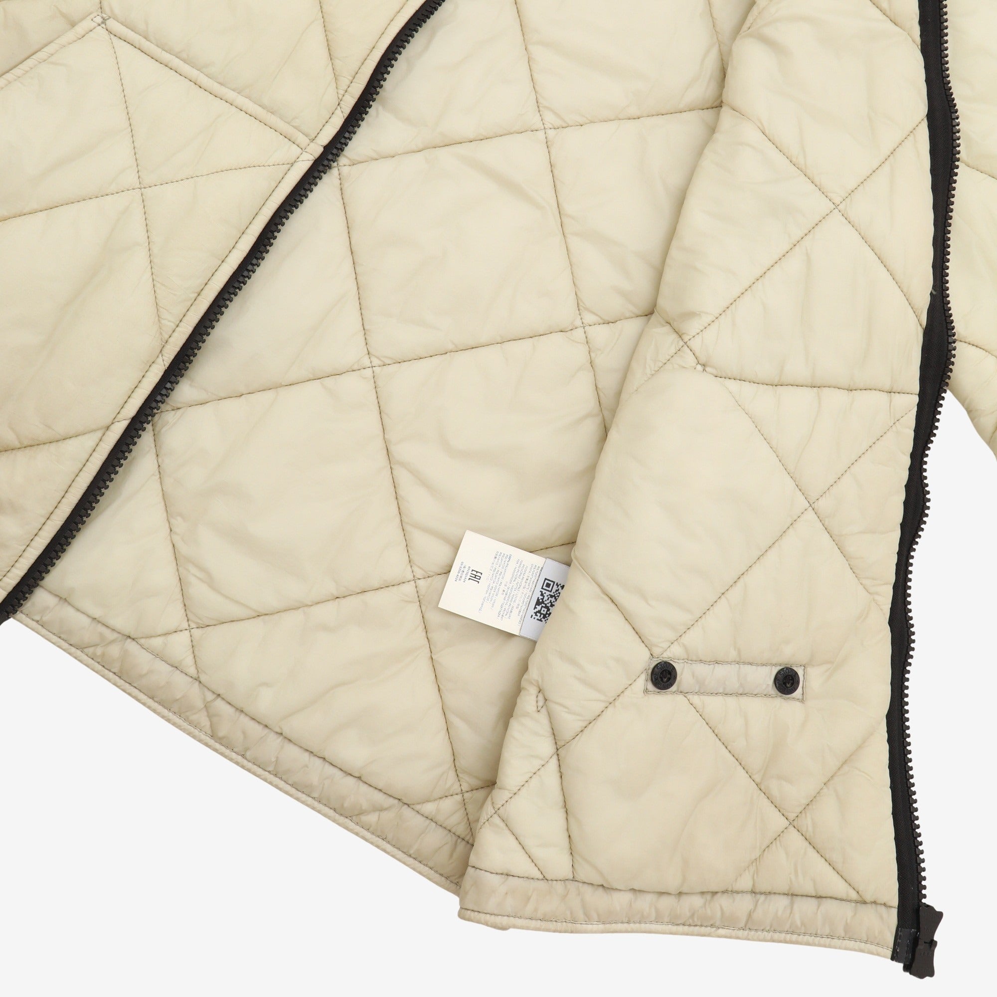 Garment Dyed Quilted Micro Yarn Jacket