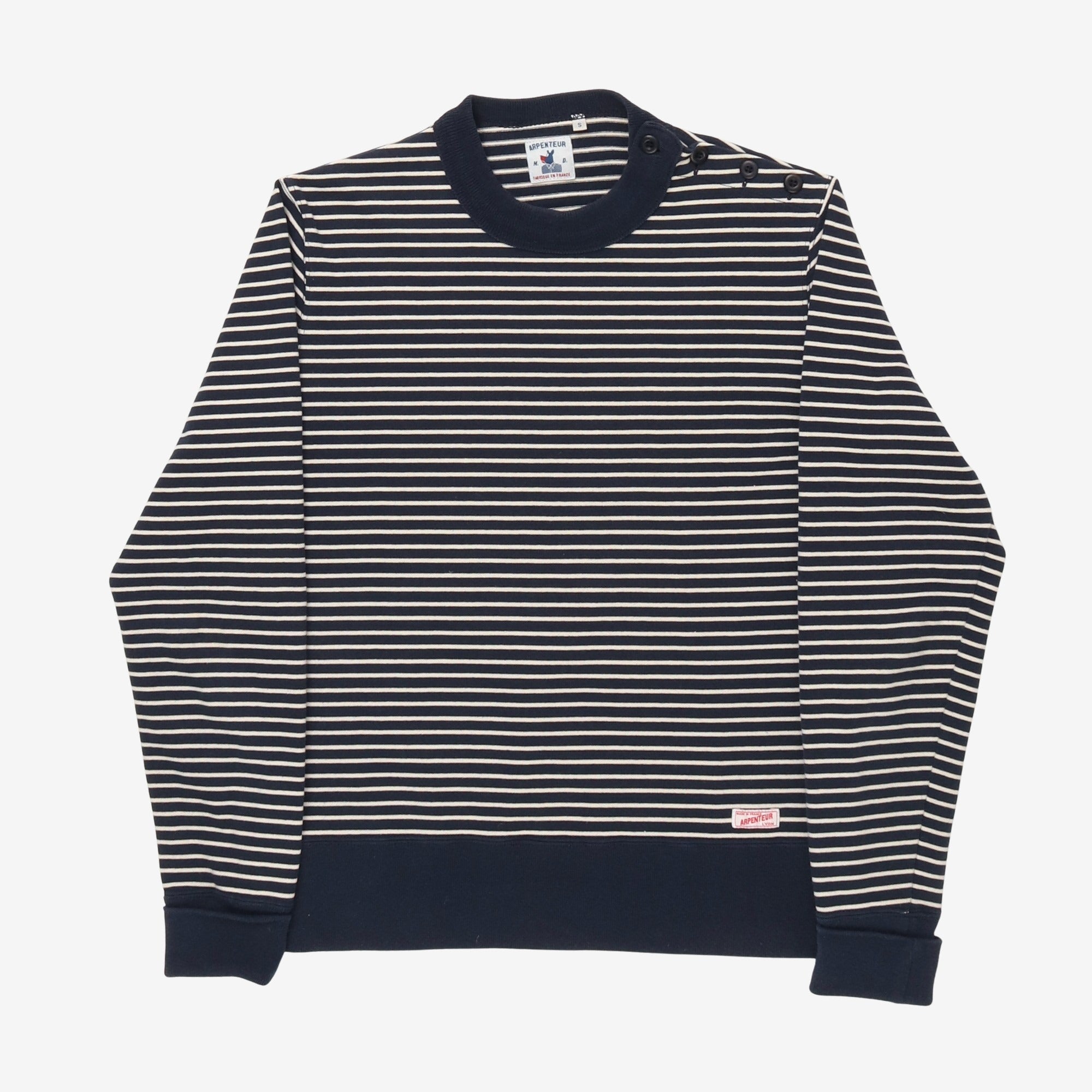 Breton Stripe Sweatshirt