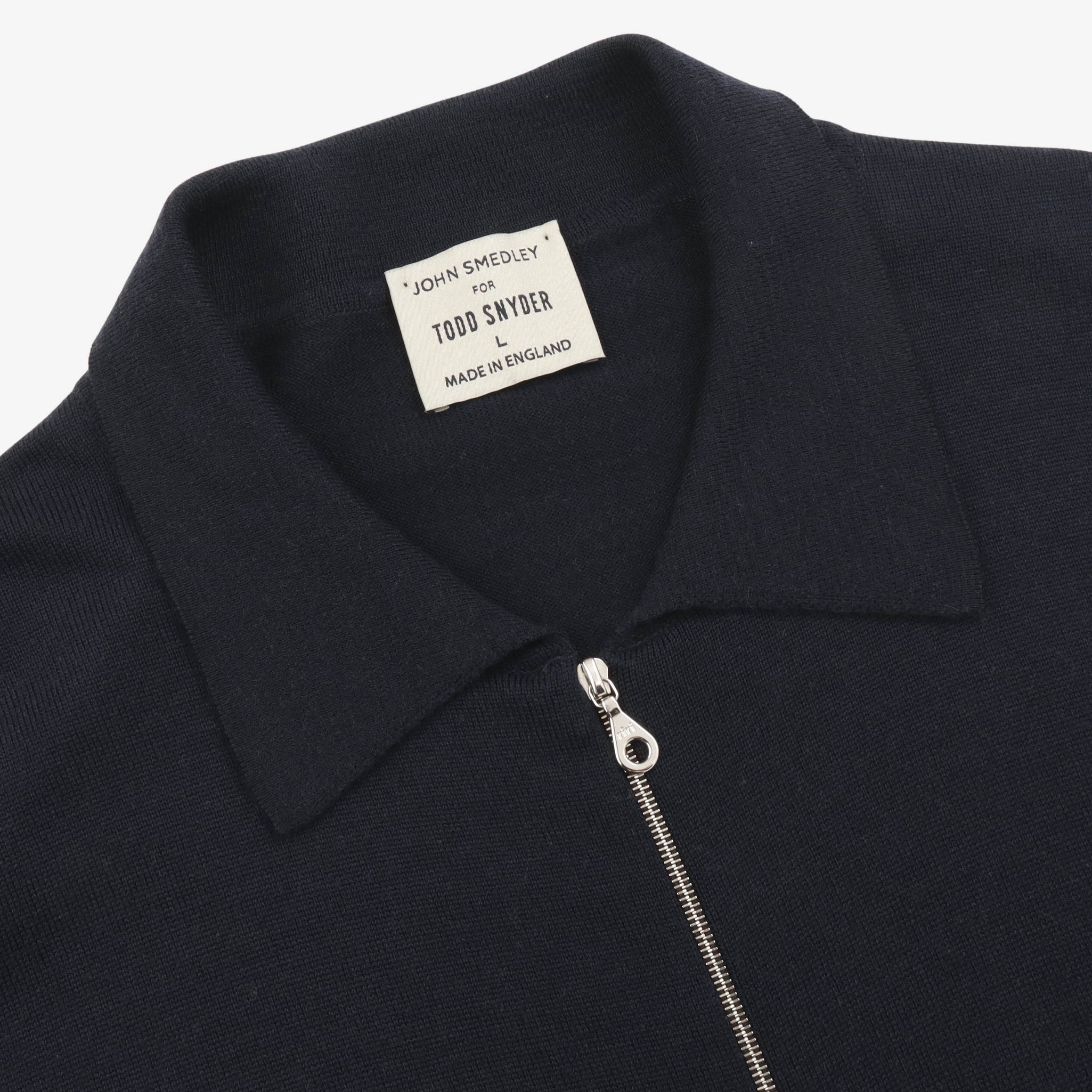 Alston Wool Zip Cardigan (Todd Snyder)