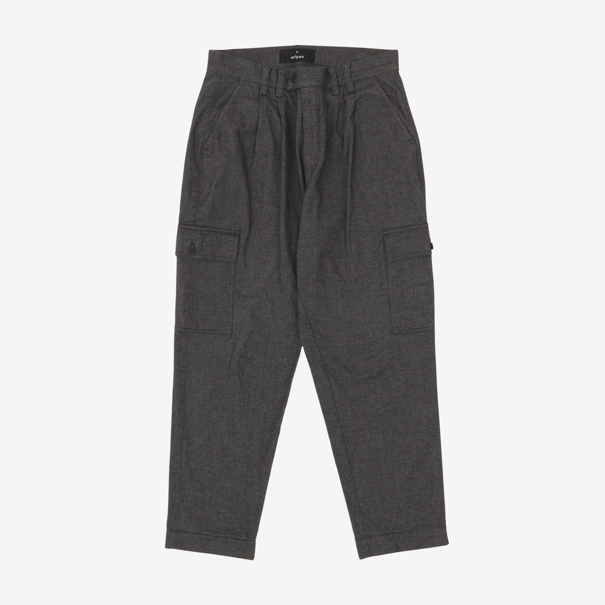 Pleated Cargo Pants