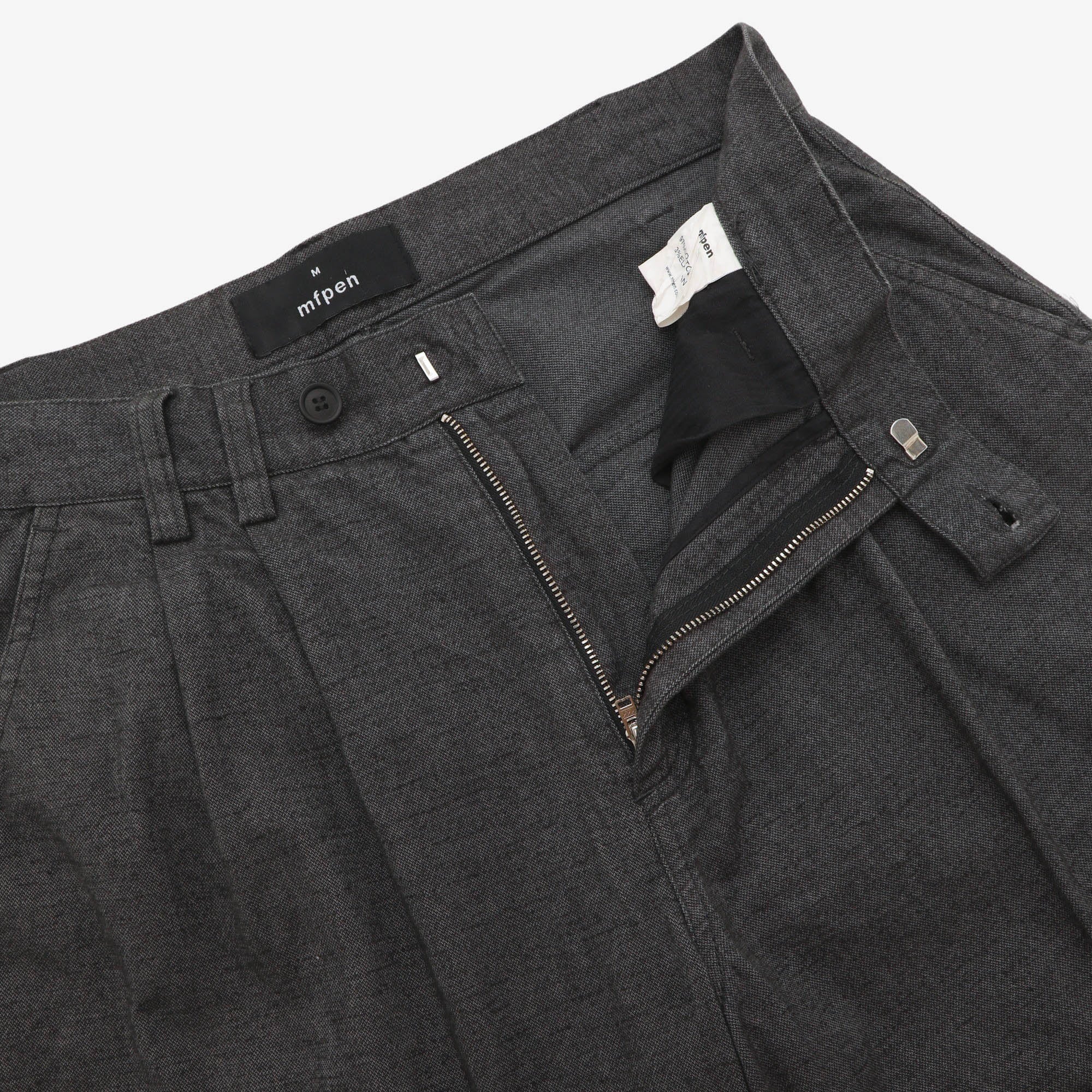Pleated Cargo Pants