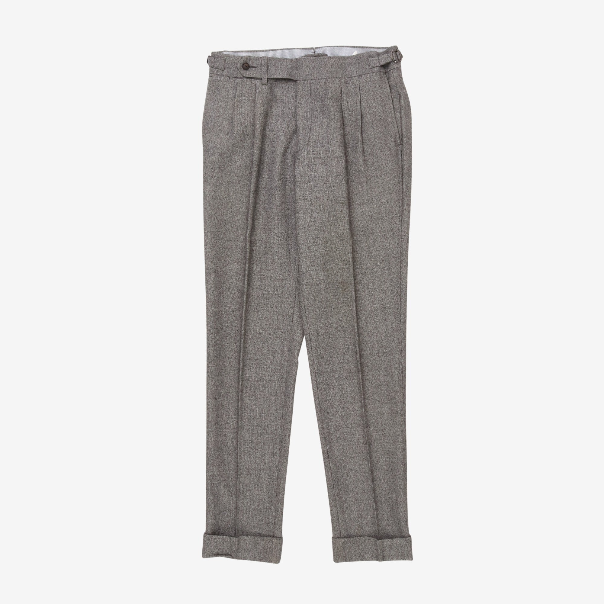 Braddon Turn Up Wool Trouser (32W x 33L)