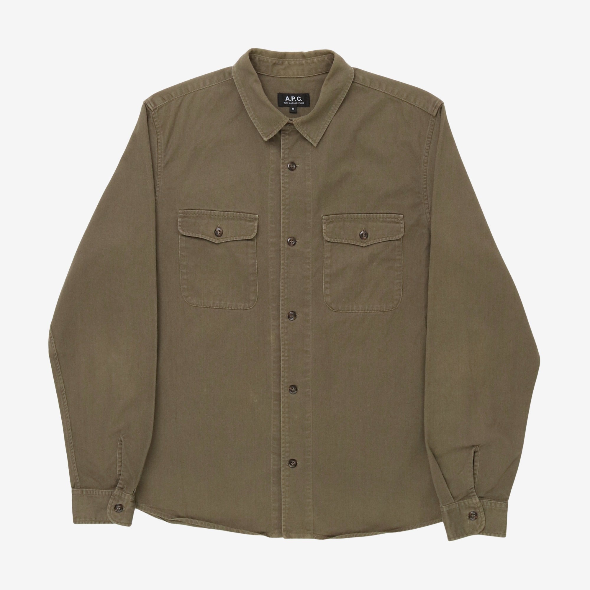 Solid Colour Overshirt