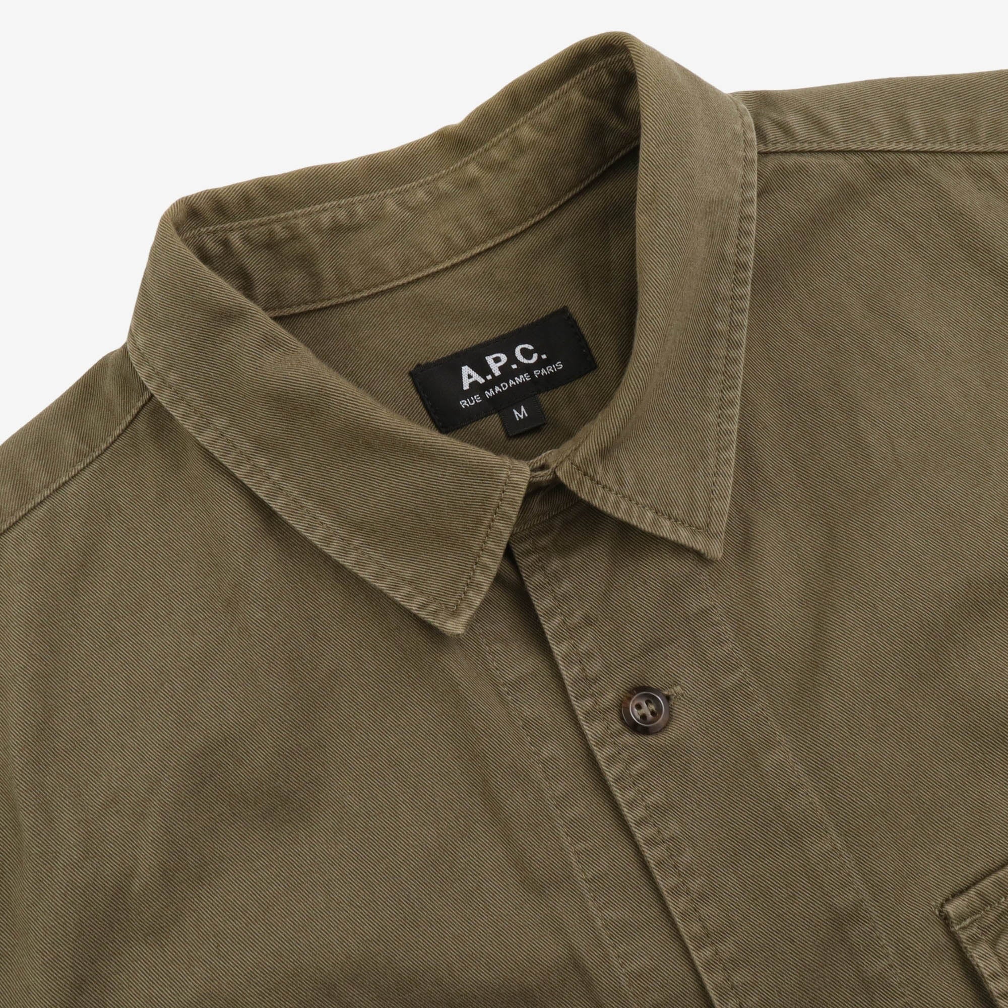 Solid Colour Overshirt