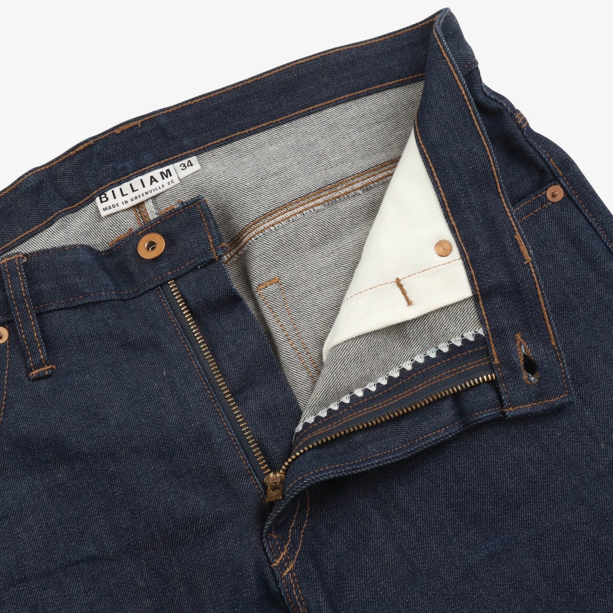 Straight Selvedge Denim (36W x 31L)