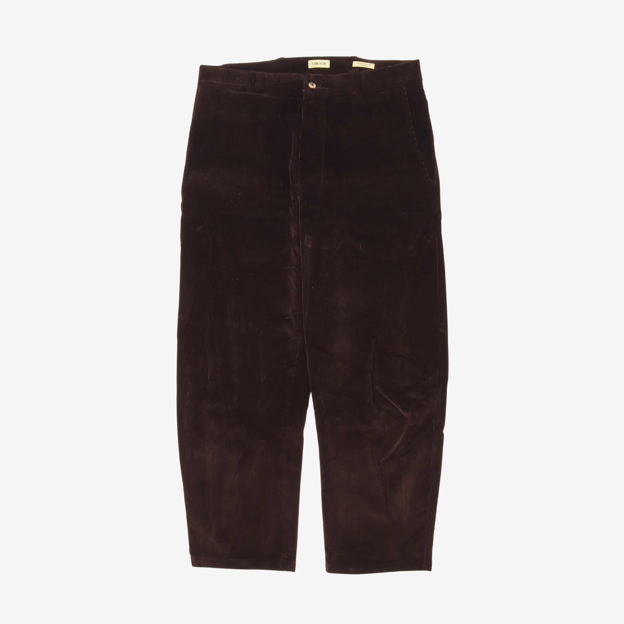 Balloon Tapered Cord Trousers (34W x 29L)