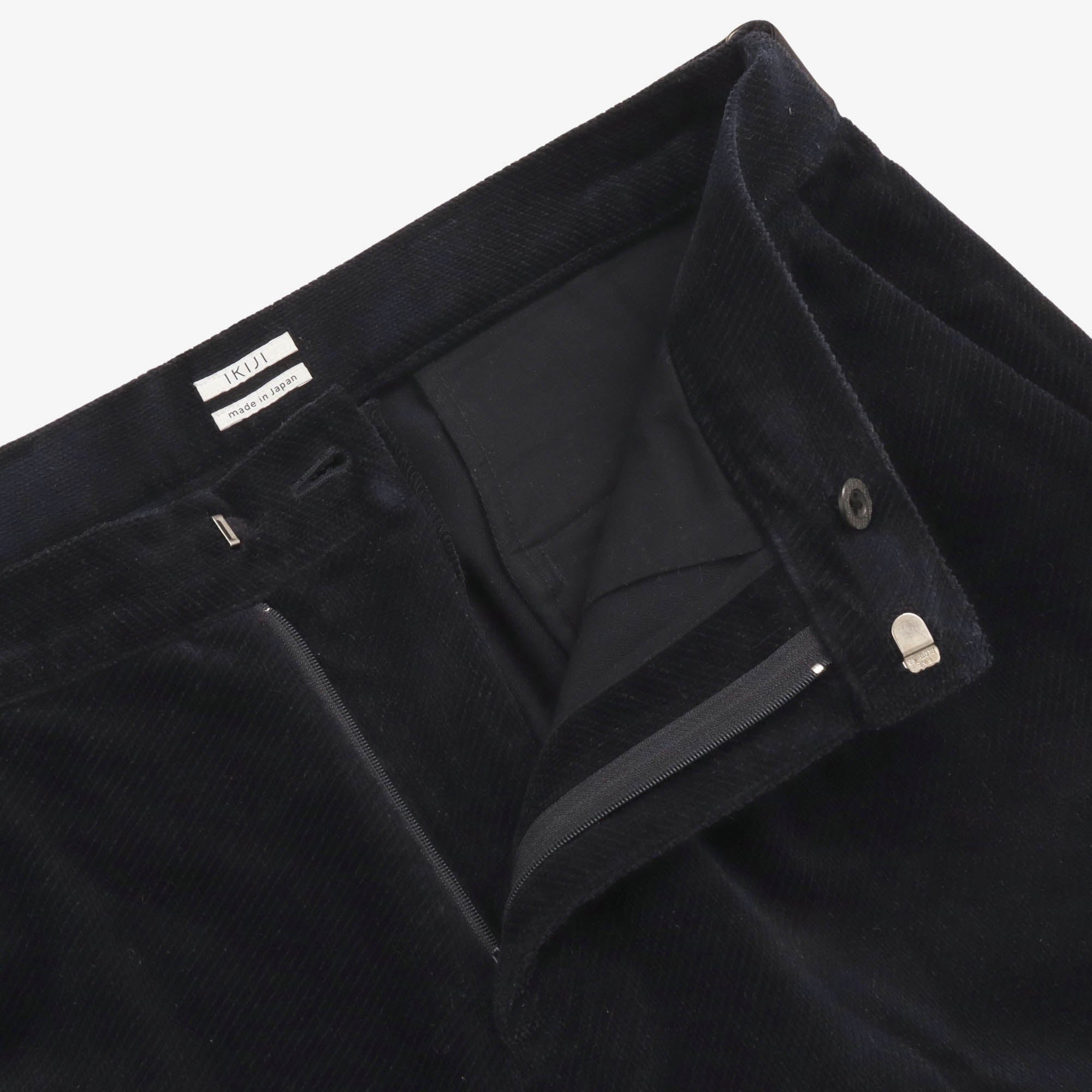 Waffle Corduroy Side Tab Trousers