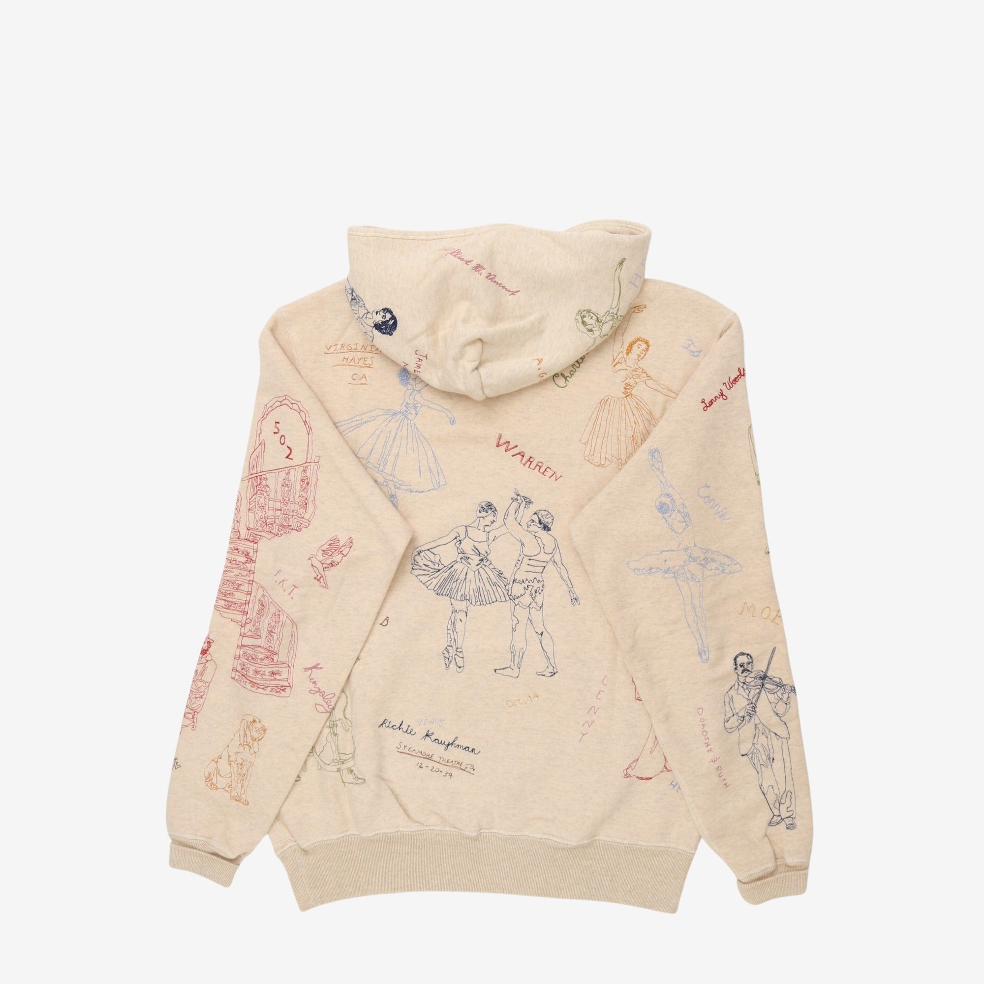 Embroidered Hoodie (Fits L)