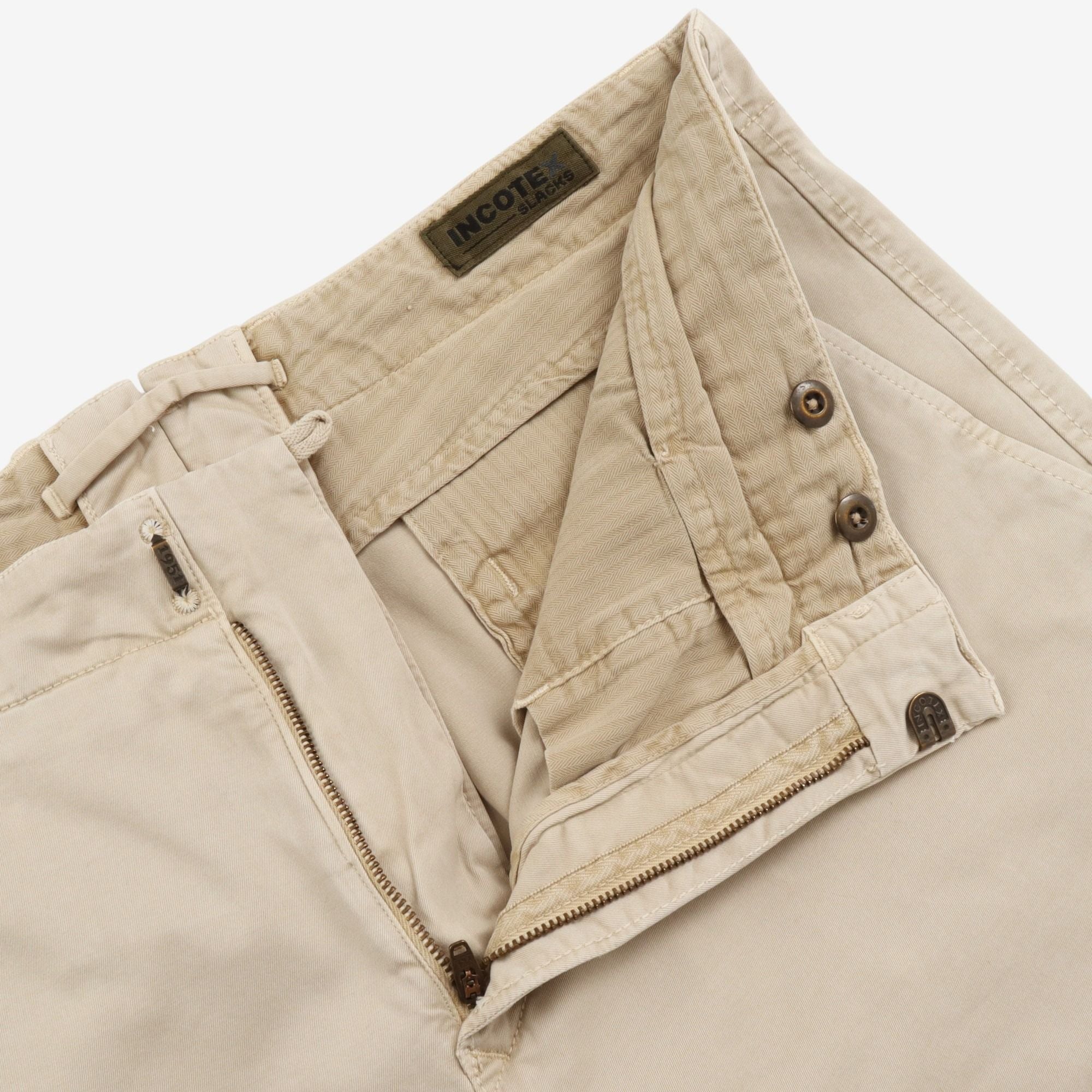 Slim Fit Tricochino Trousers (36W x 29L)