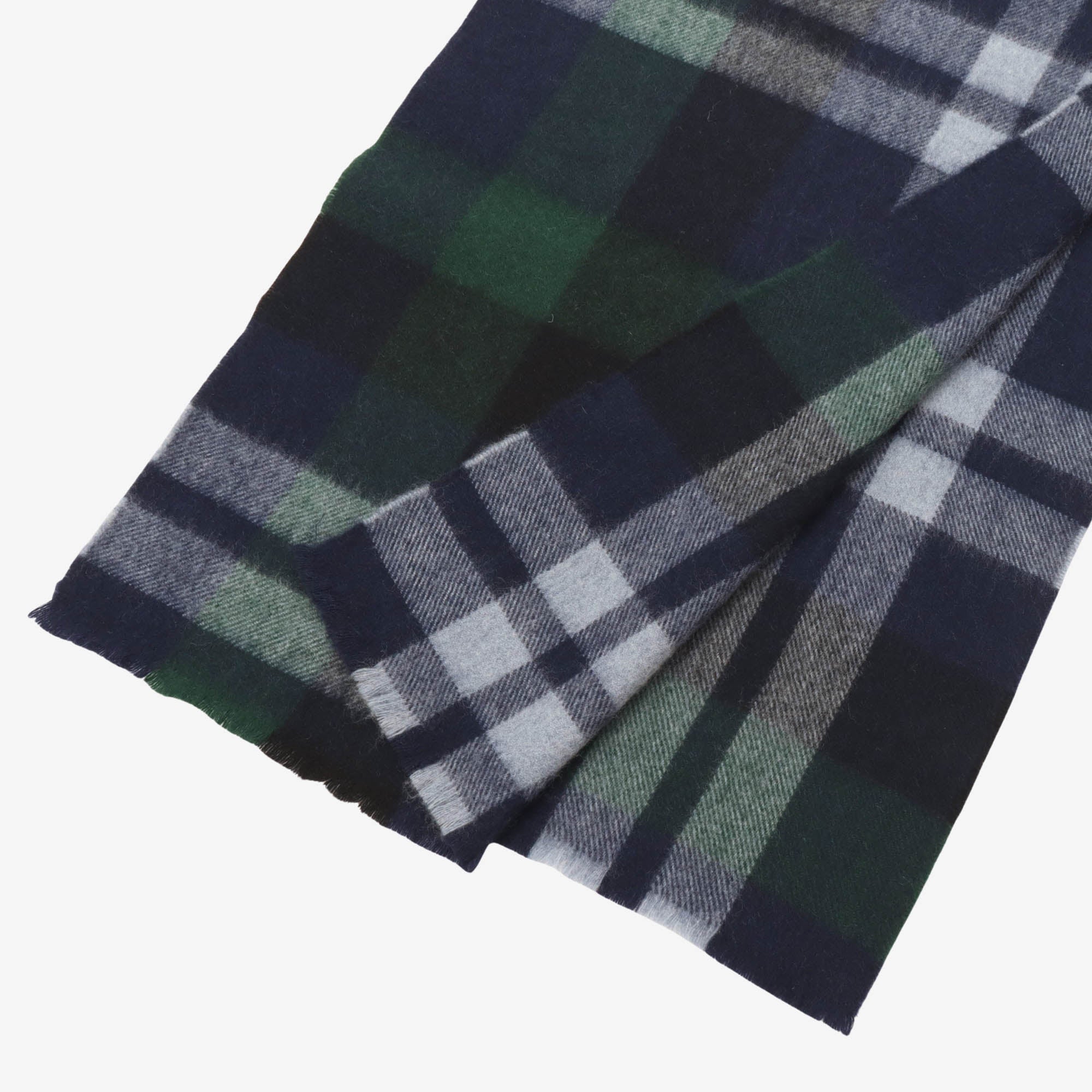 Lambswool Check Scarf