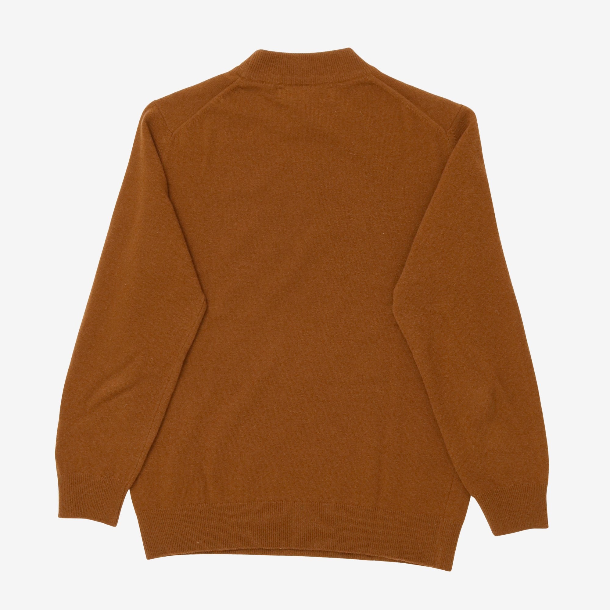 Lambswool Mock Neck Sweater