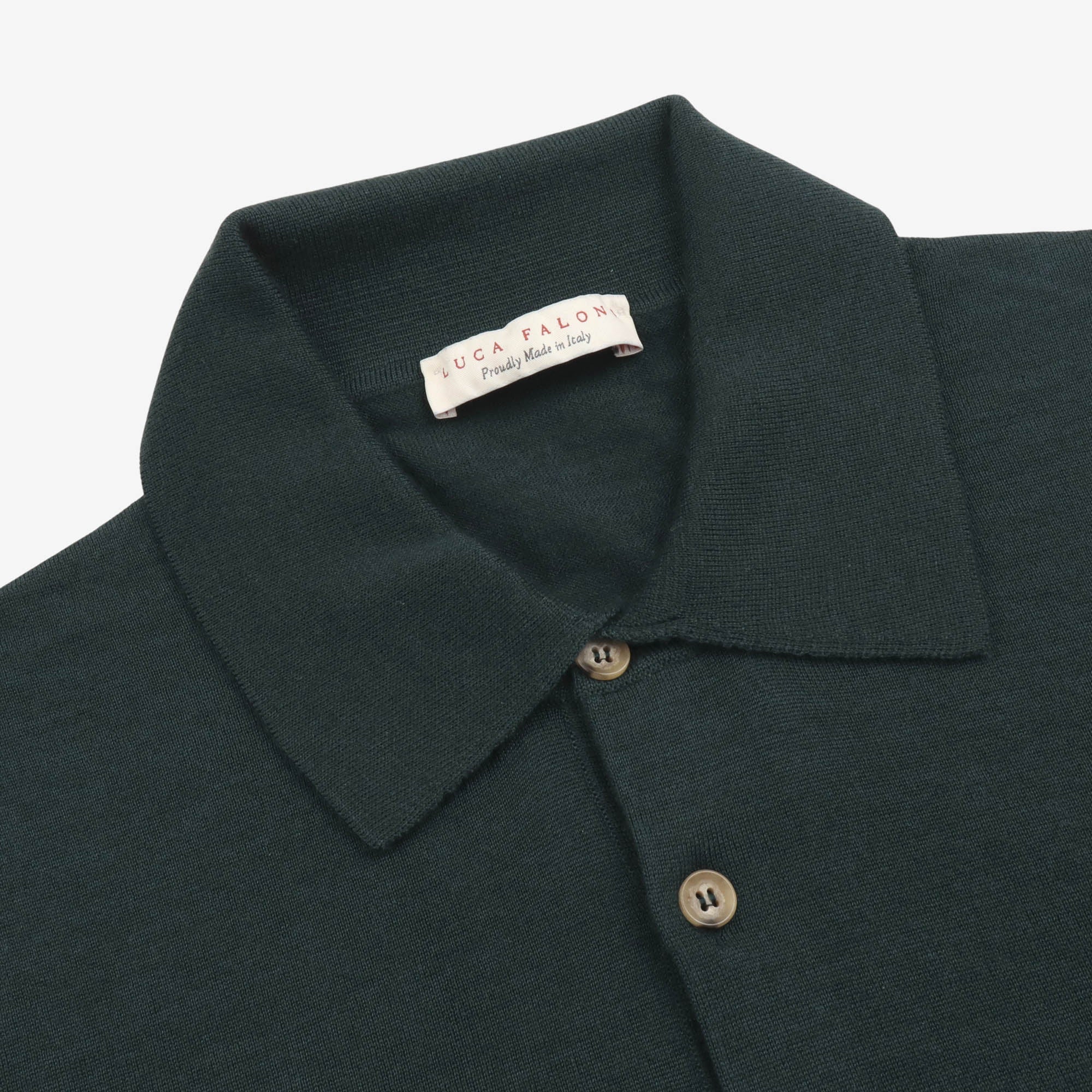 Cashmere Blend Knitted Polo