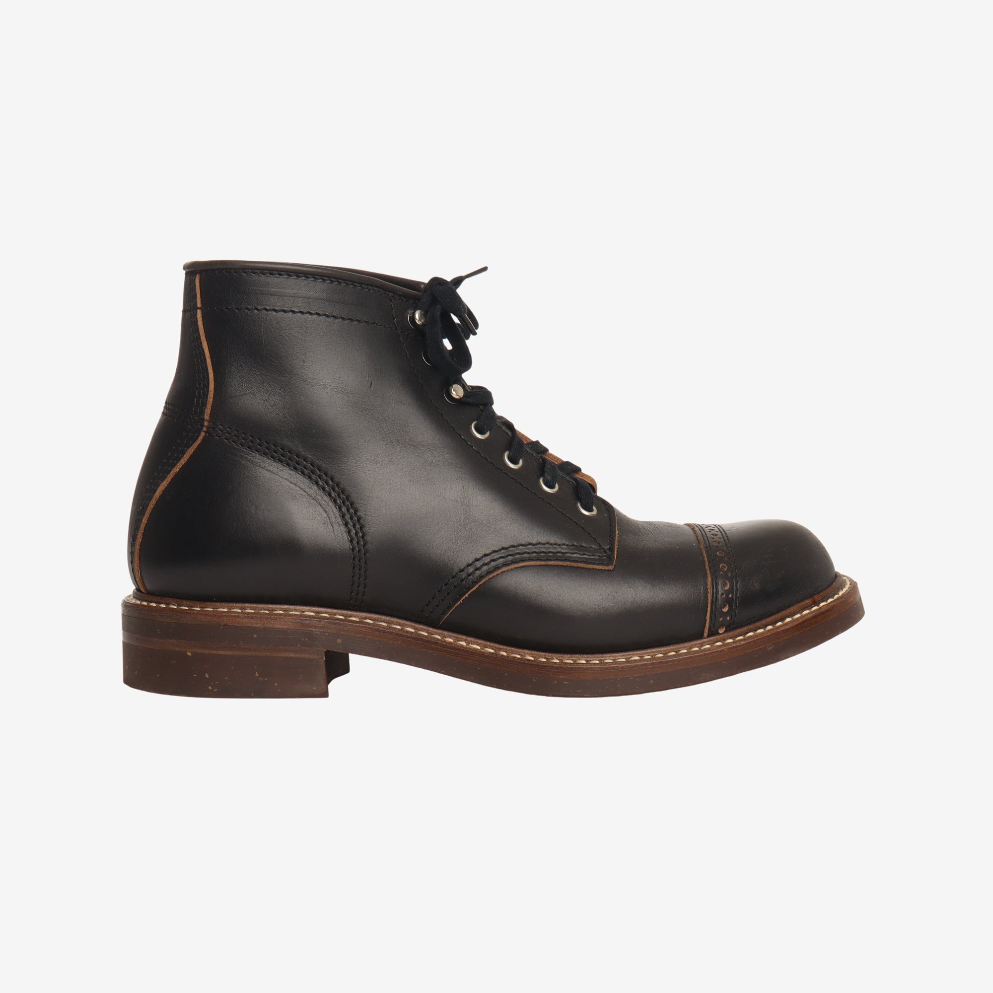 Leather Combat Boots