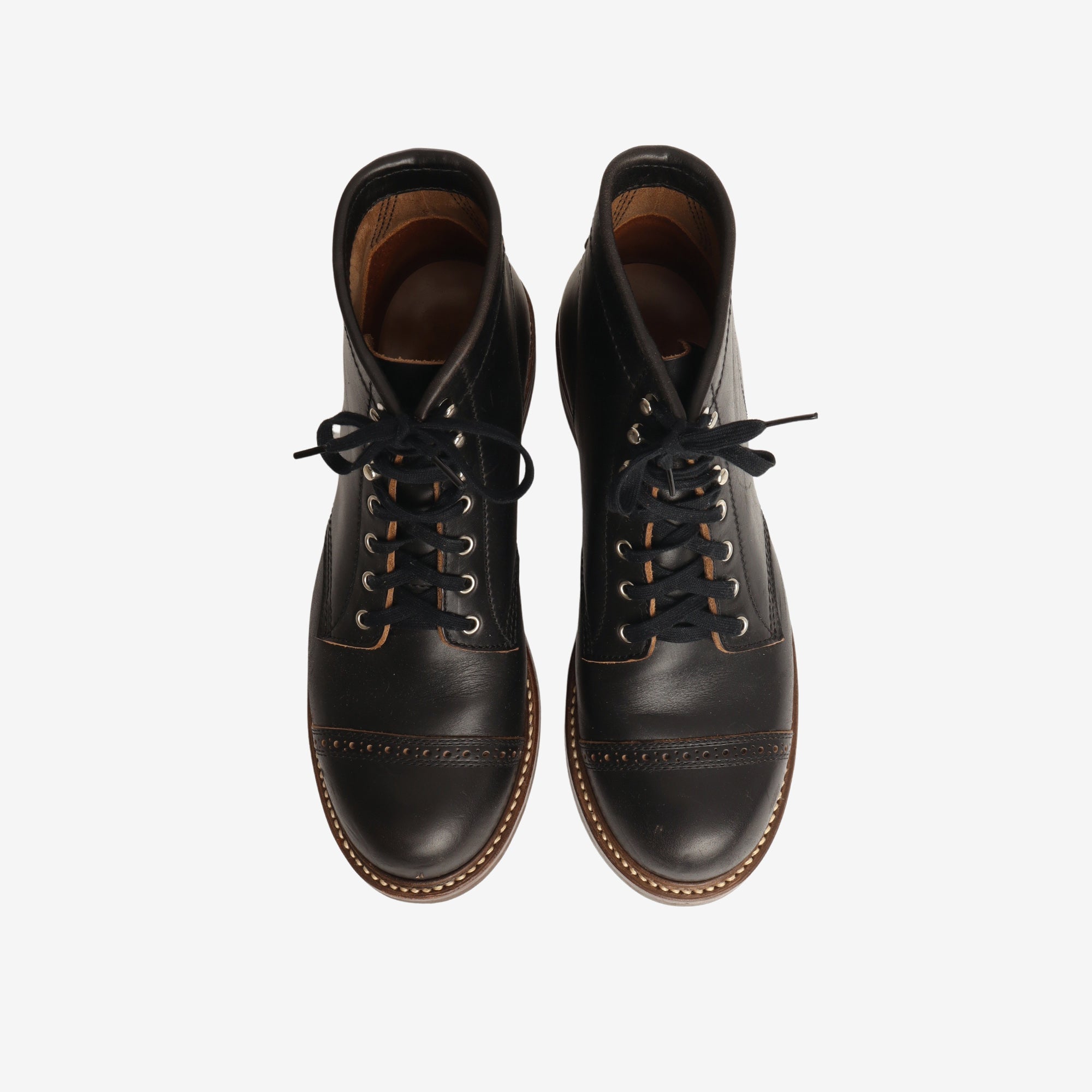 Leather Combat Boots