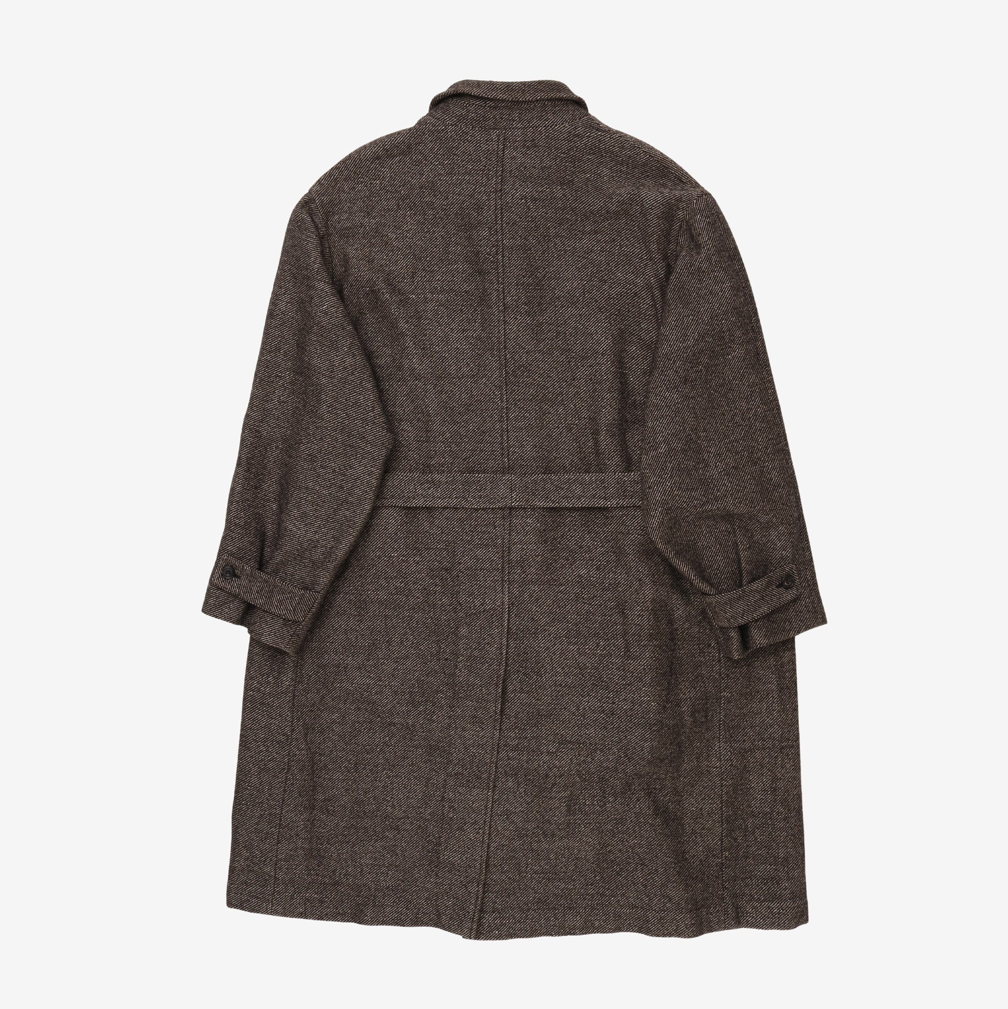 Wool A Line Belted Coat (Fits UK 40-44)