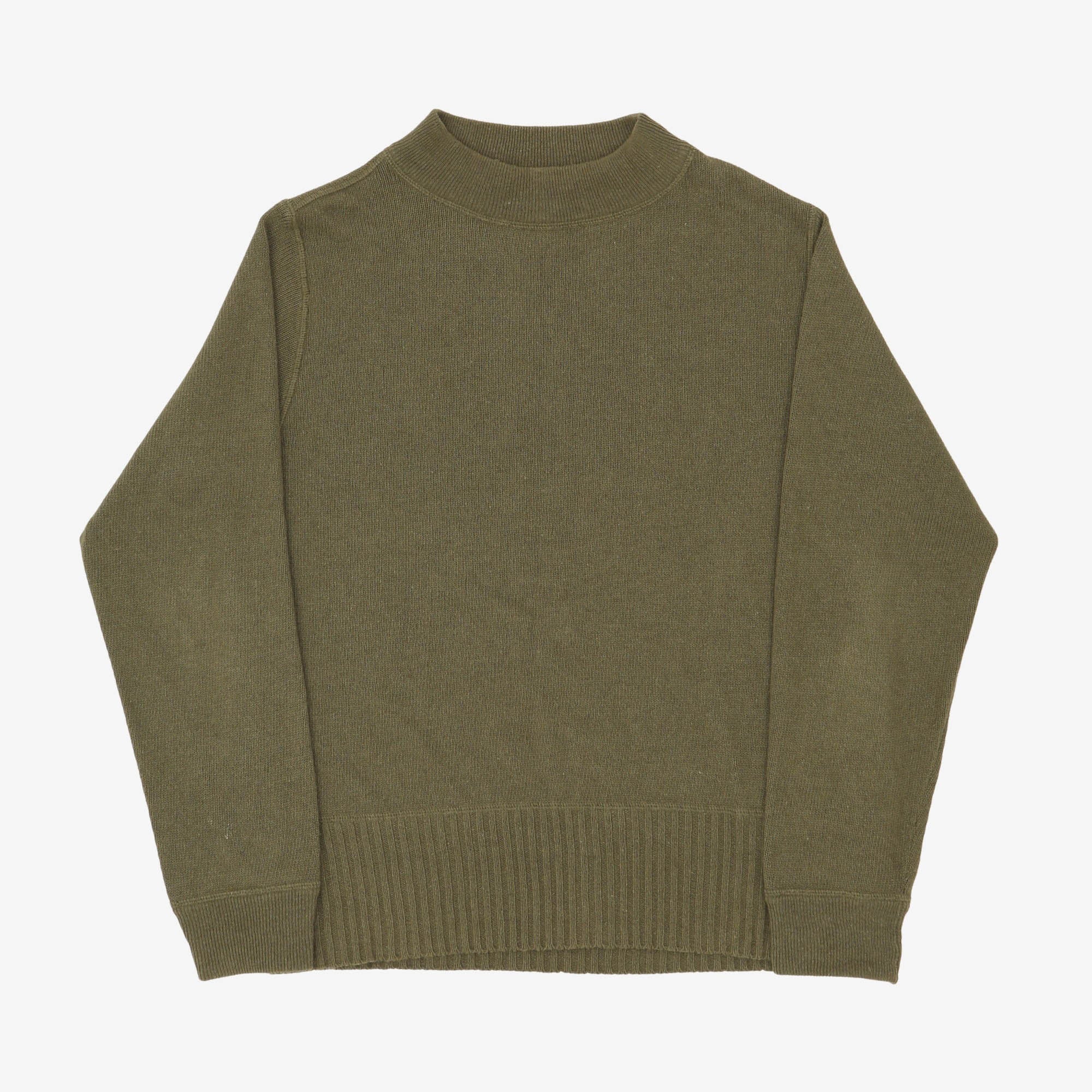 Linen Blend Wide Neck Sweater