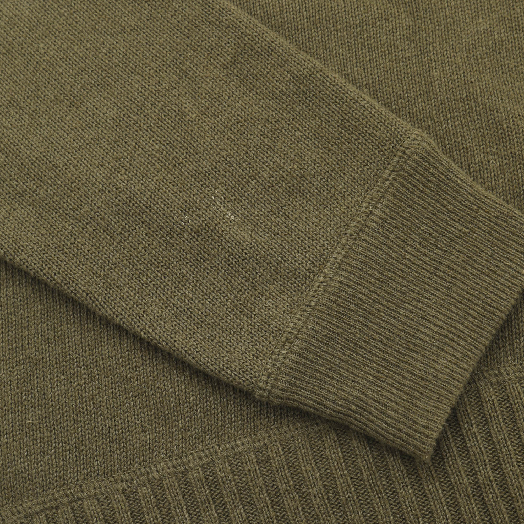 Linen Blend Wide Neck Sweater